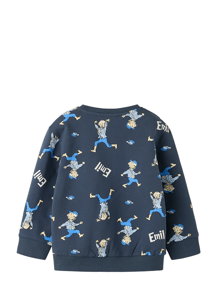 name it - NMMALFE EMIL NREG SWEAT BRU SKY - sweatshirts - ombre blue - 1