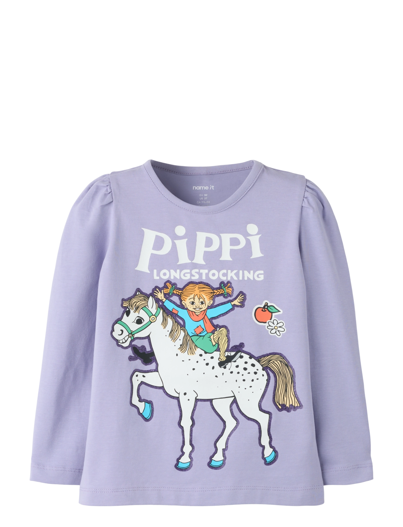 name it NMFANNA PIPPI LS TOP BOX SKY - Osta suuruse järgi - HEIRLOOM LILAC / purple