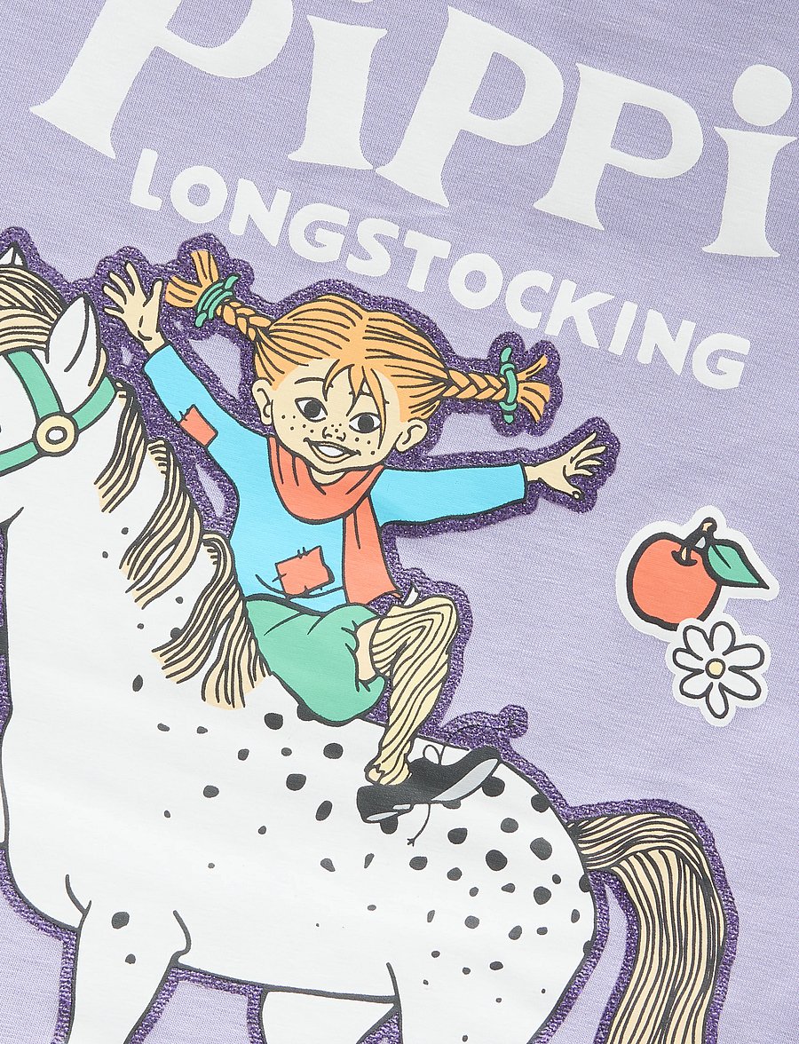 name it - NMFANNA PIPPI LS TOP BOX SKY - pikkade varrukatega t-särgid - heirloom lilac - 2