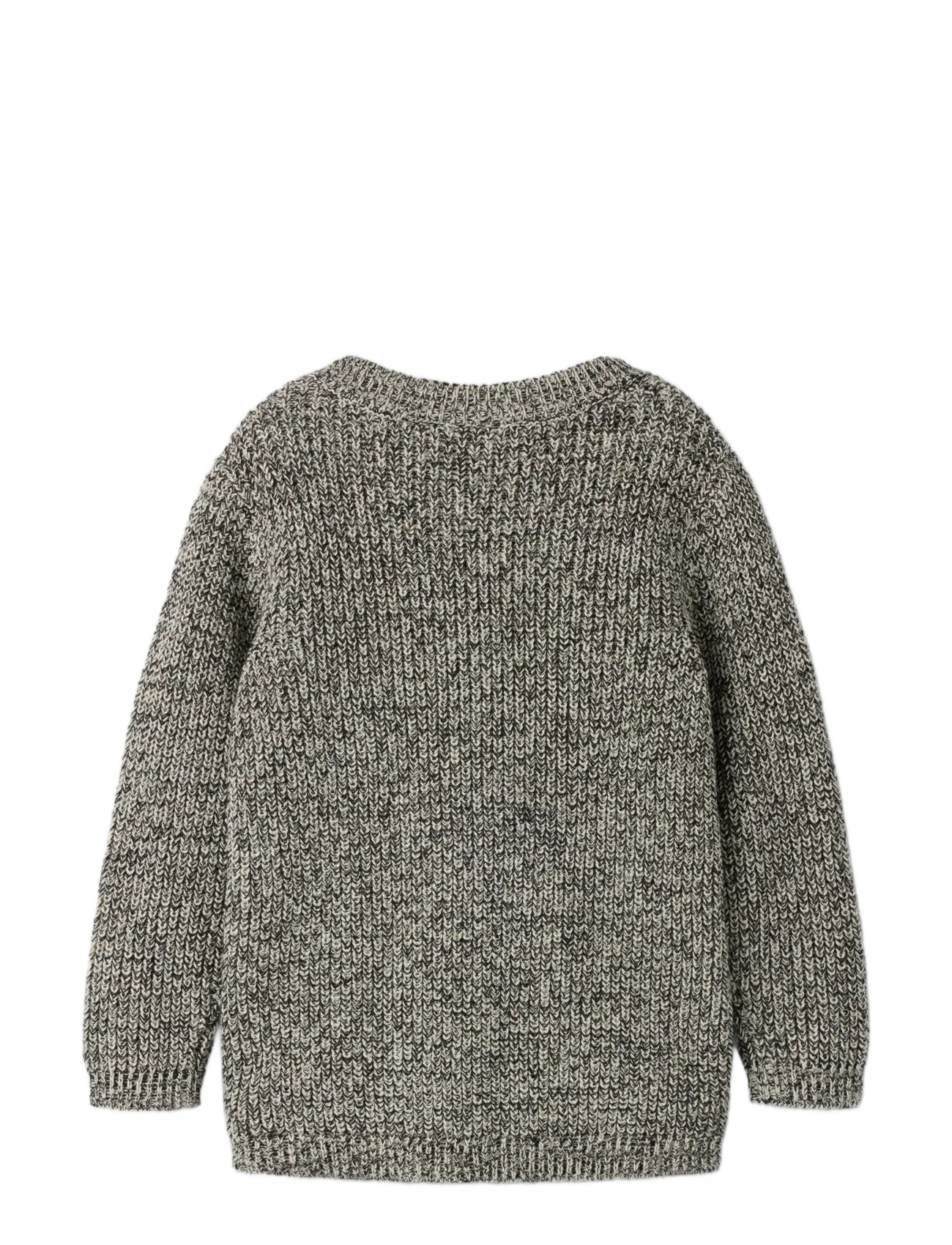 name it - NMMOTHEO LS KNIT - jumpers - birch - 1