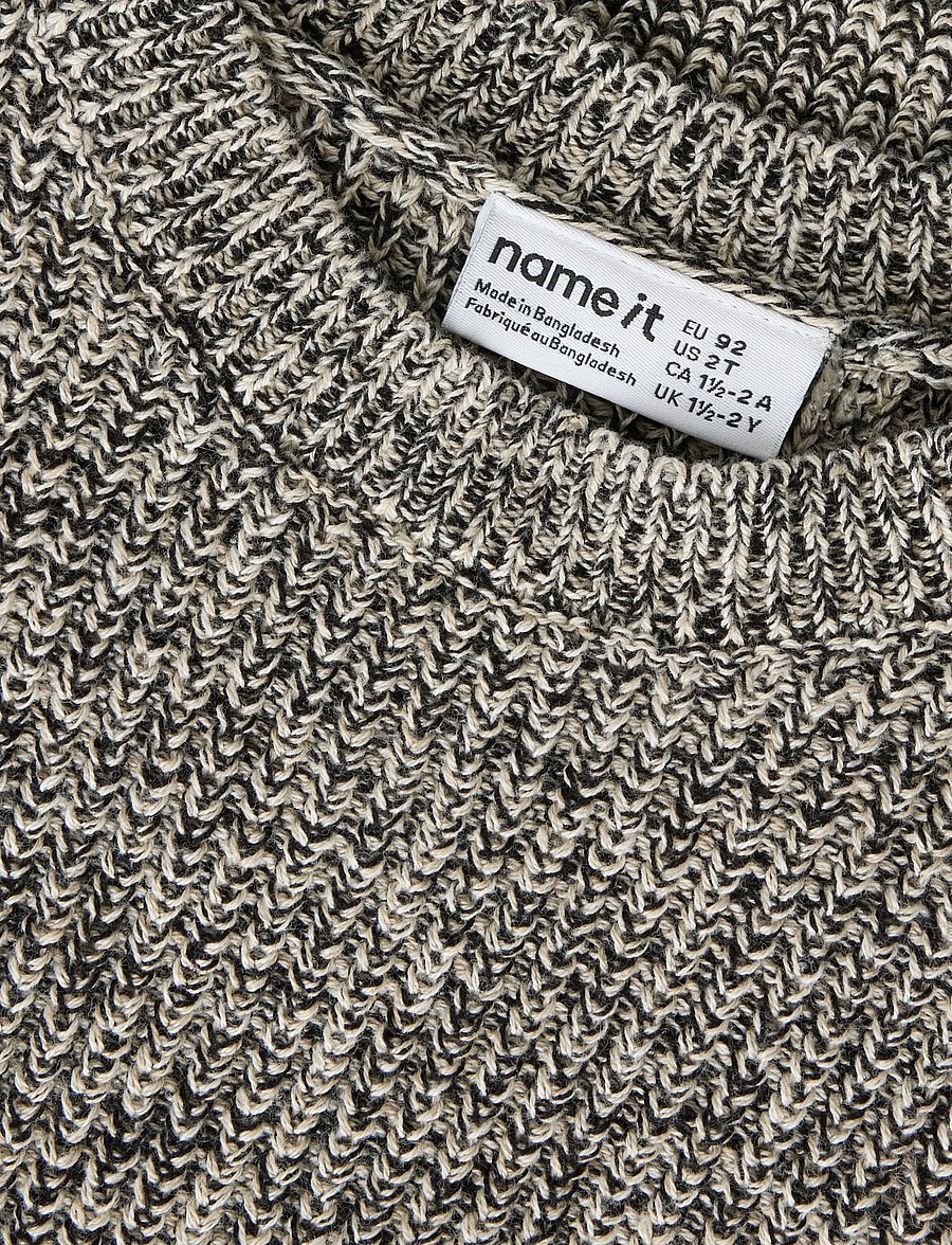 name it - NMMOTHEO LS KNIT - gensere - birch - 4