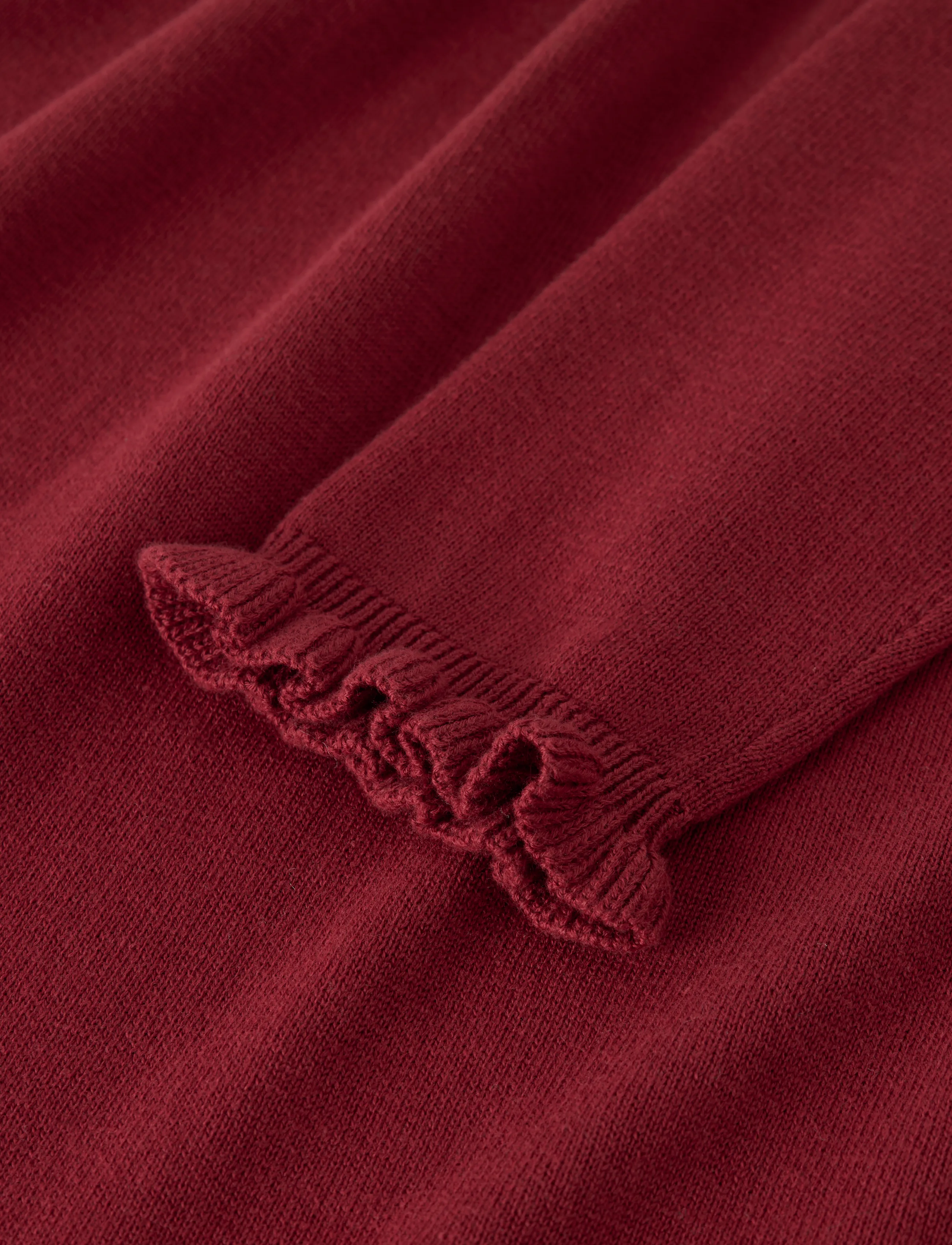 name it - NMFRISSE LS KNIT DRESS - red dahlia - 2