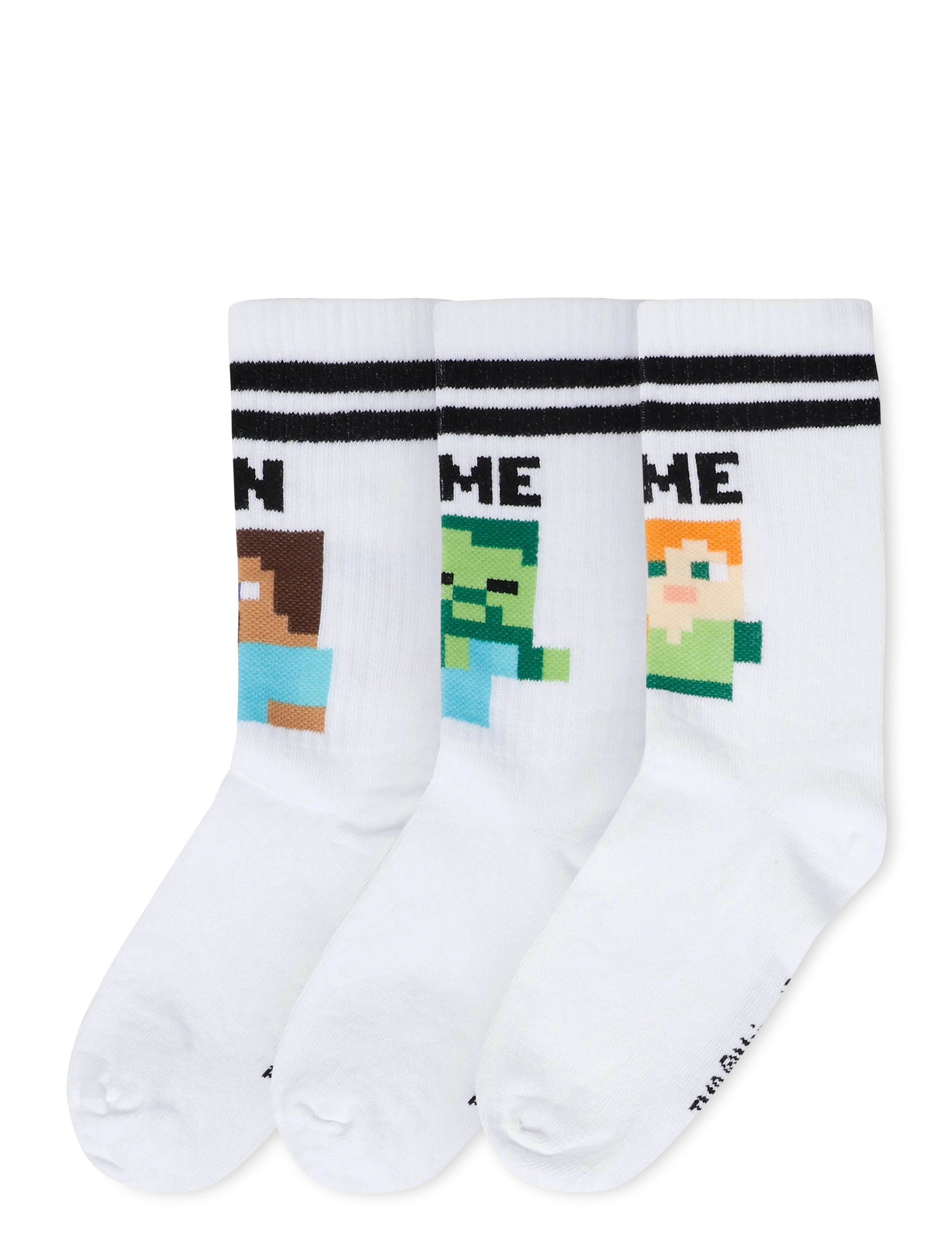 name it NKMJAKOBSEN MINECRAFT 3P TENNISSOCK BFU - New Arrivals - BRIGHT WHITE / white