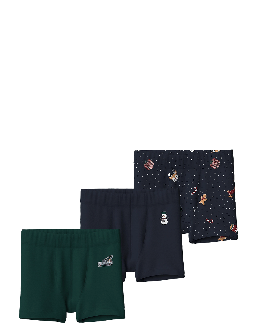 name it - NMMVISMAS 3P TIGHTS GIFTPACK - underbukser - navy blazer - 0