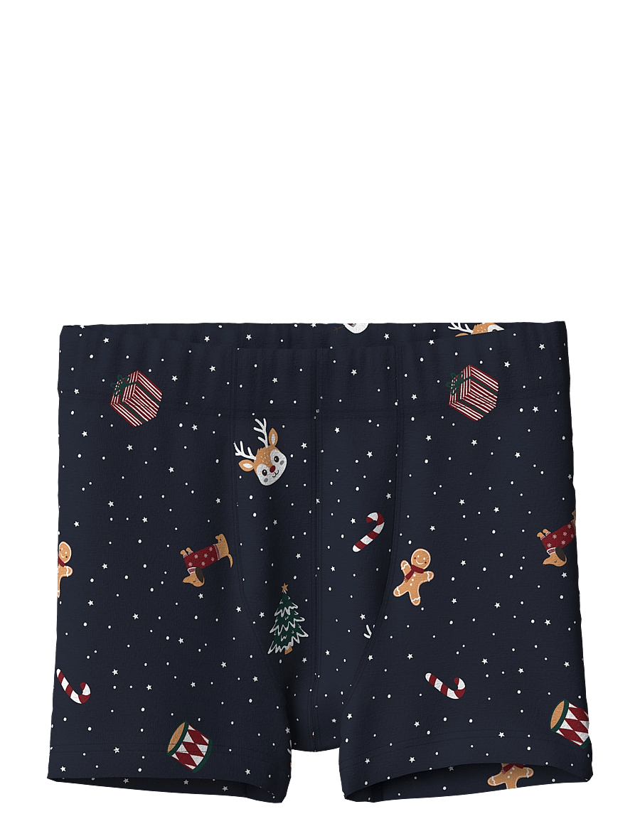 name it - NMMVISMAS 3P TIGHTS GIFTPACK - underbukser - navy blazer - 1