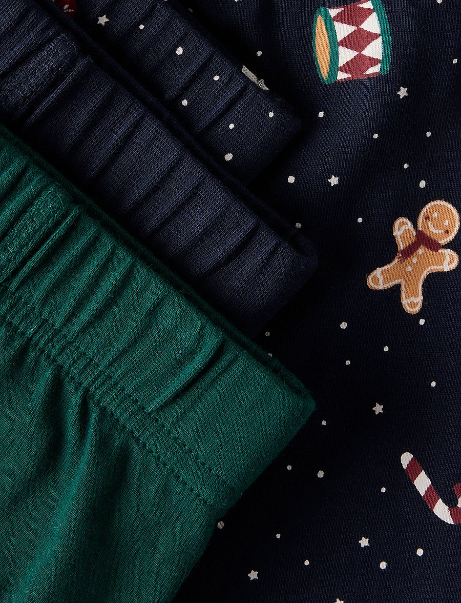 name it - NMMVISMAS 3P TIGHTS GIFTPACK - underpants - navy blazer - 4