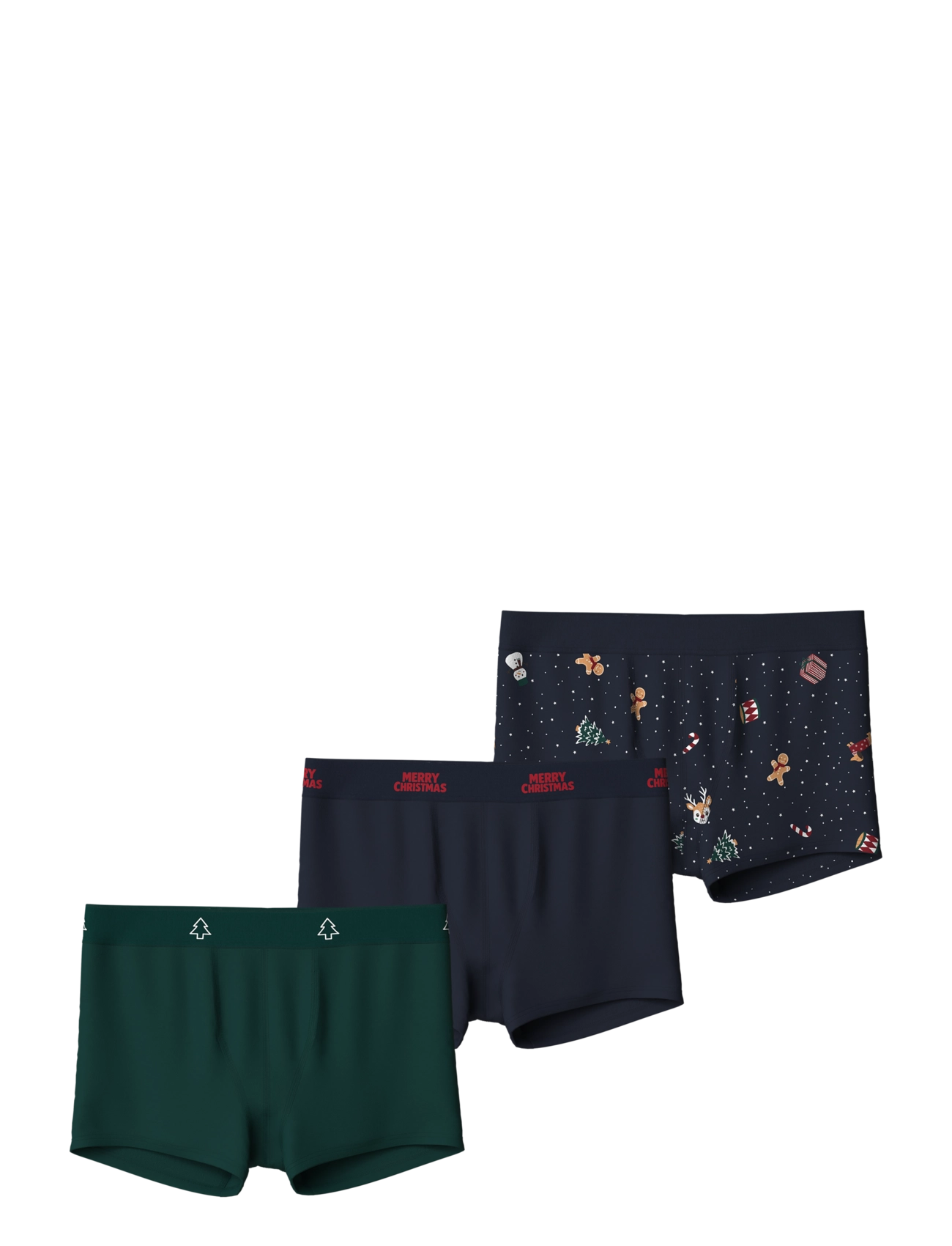 name it NKMVISMAS 3P BOXER GIFTPACK - Underbukser - NAVY BLAZER / navy