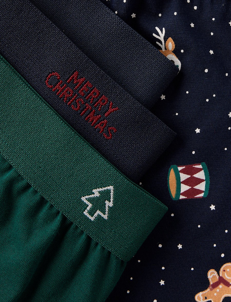 name it - NKMVISMAS 3P BOXER GIFTPACK - underbukser - navy blazer - 5
