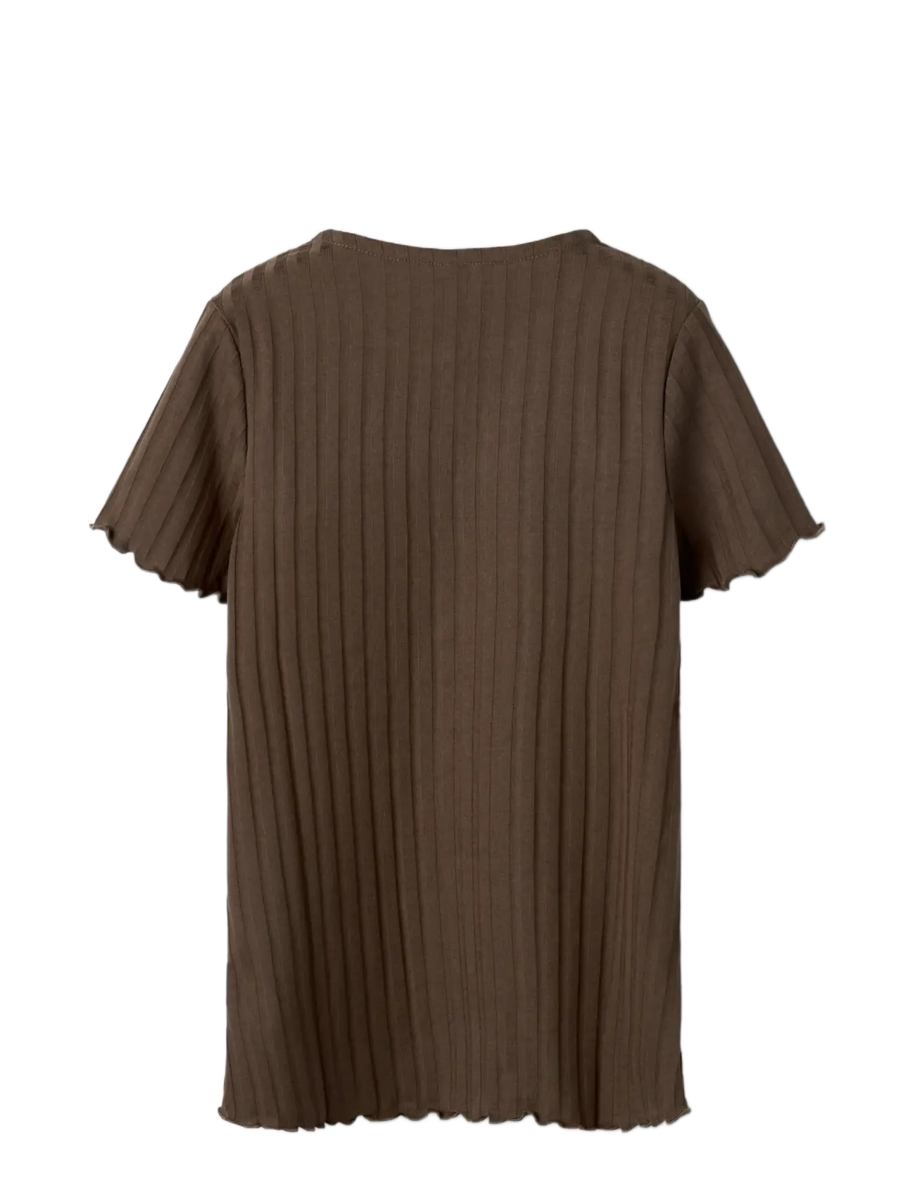 name it - NKFJENNA SS SLIM CARD - kurzärmelige - sepia - 1