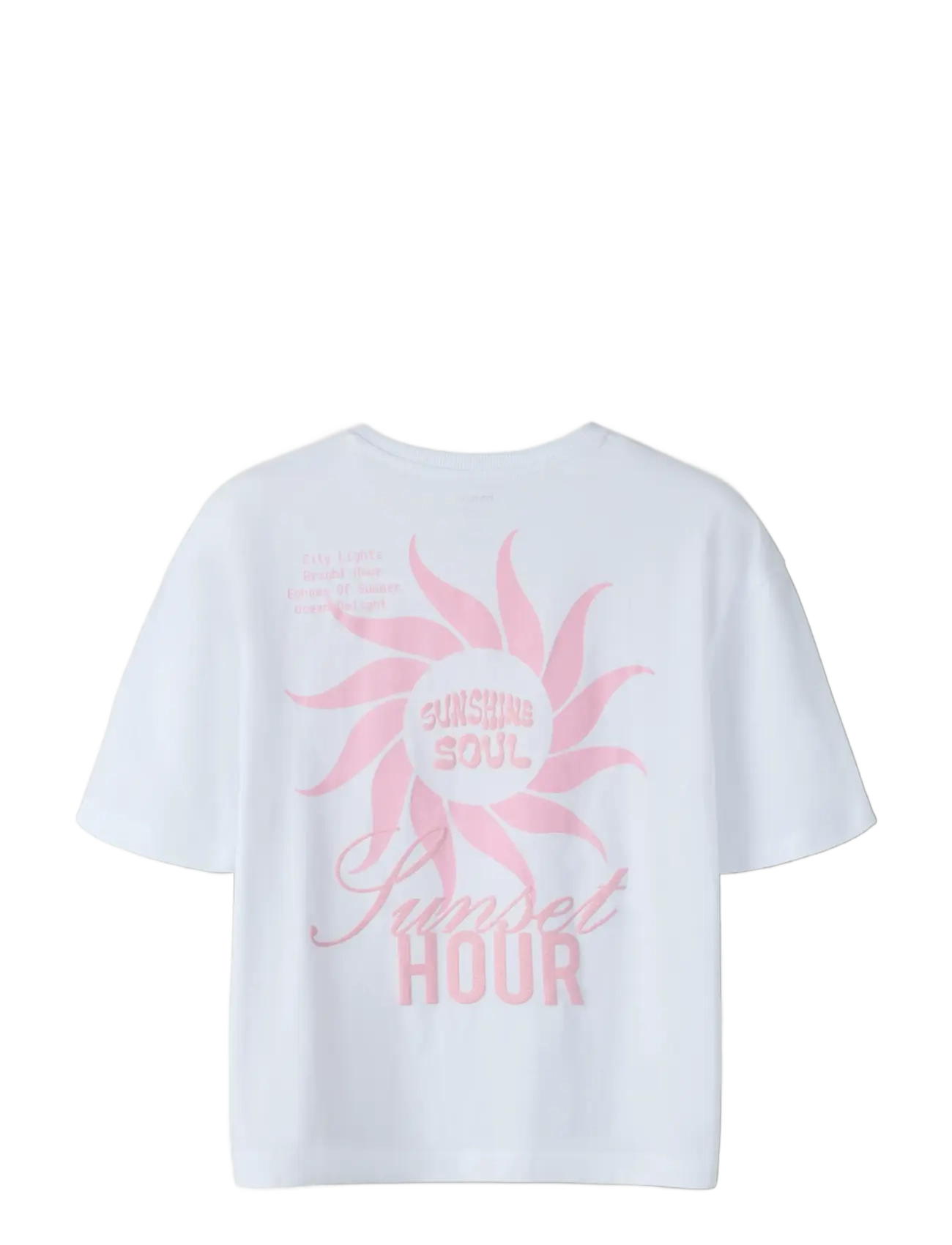 name it - NKFJUNO SS NREG TOP BOX - short-sleeved t-shirts - bright white - 2