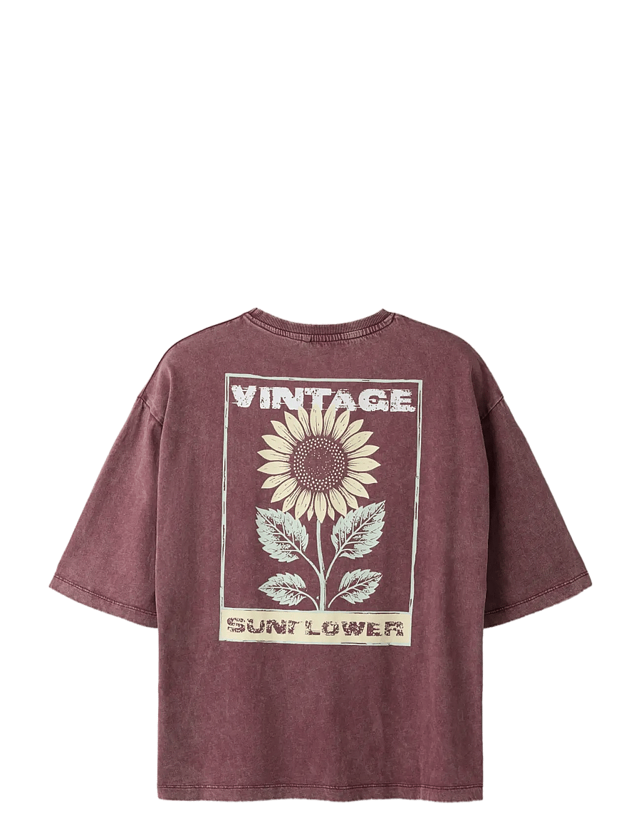 name it - NKFJADA SS NREG TOP - kortärmade t-shirts - bitter chocolate - 2