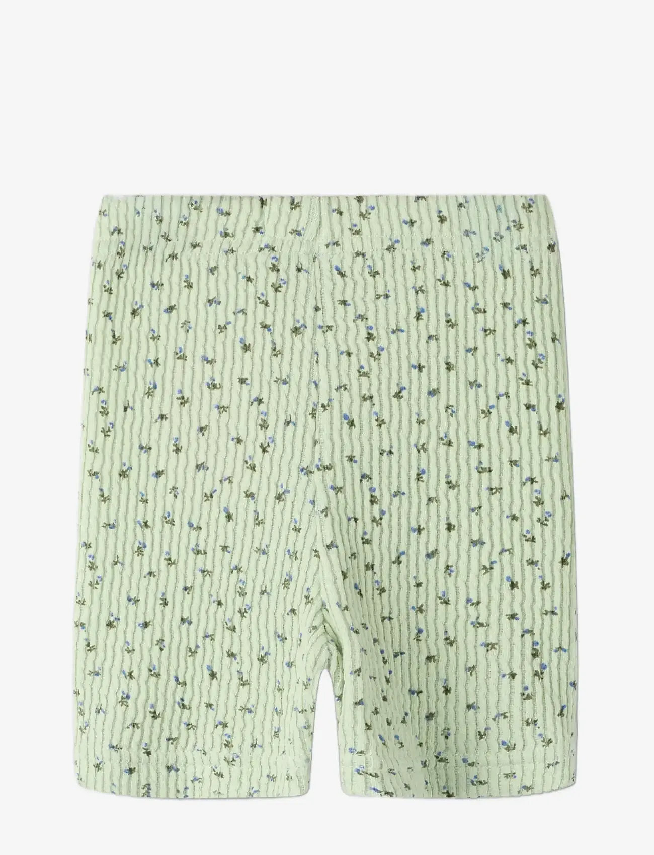 name it - NMFJANA SLIM BIKER SHORTS - ratturipüksid - subtle green - 1