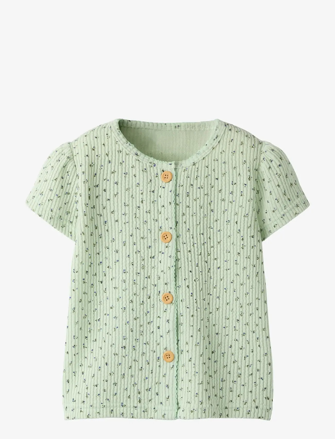 name it - NMFJANA SS CARD - cardigans - subtle green - 0
