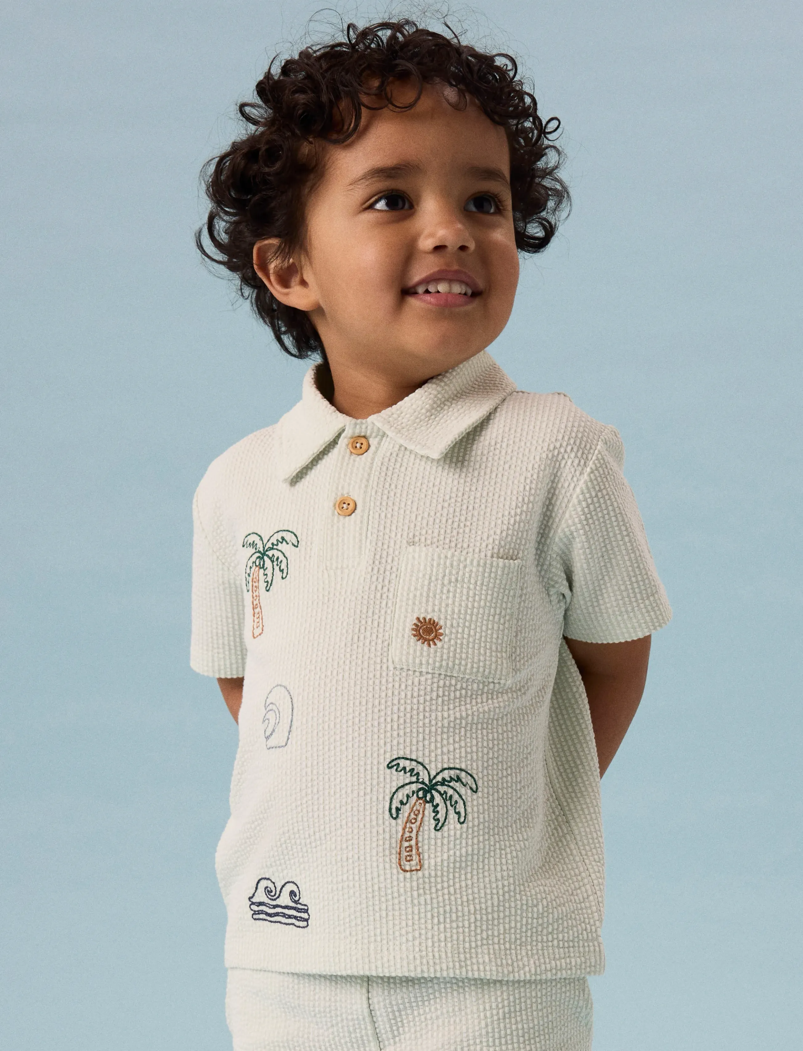 name it - NMMJAMKA SS POLO - poloshirts - desert sage - 3