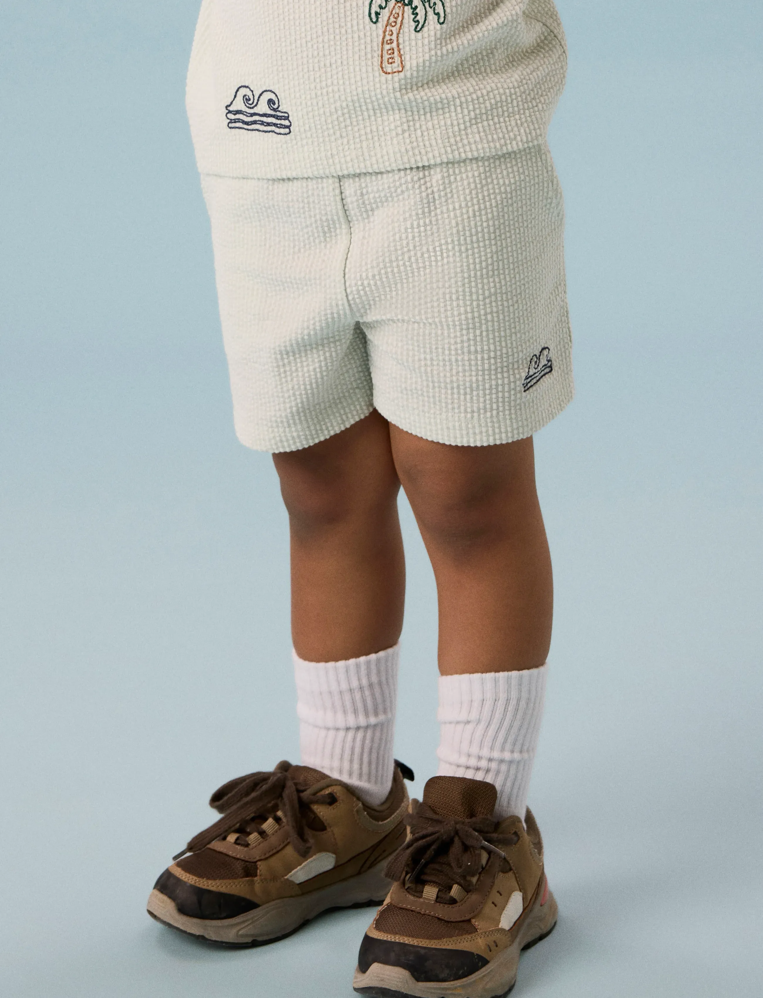 name it - NMMJAMKA SHORTS - sweatshorts - desert sage - 3