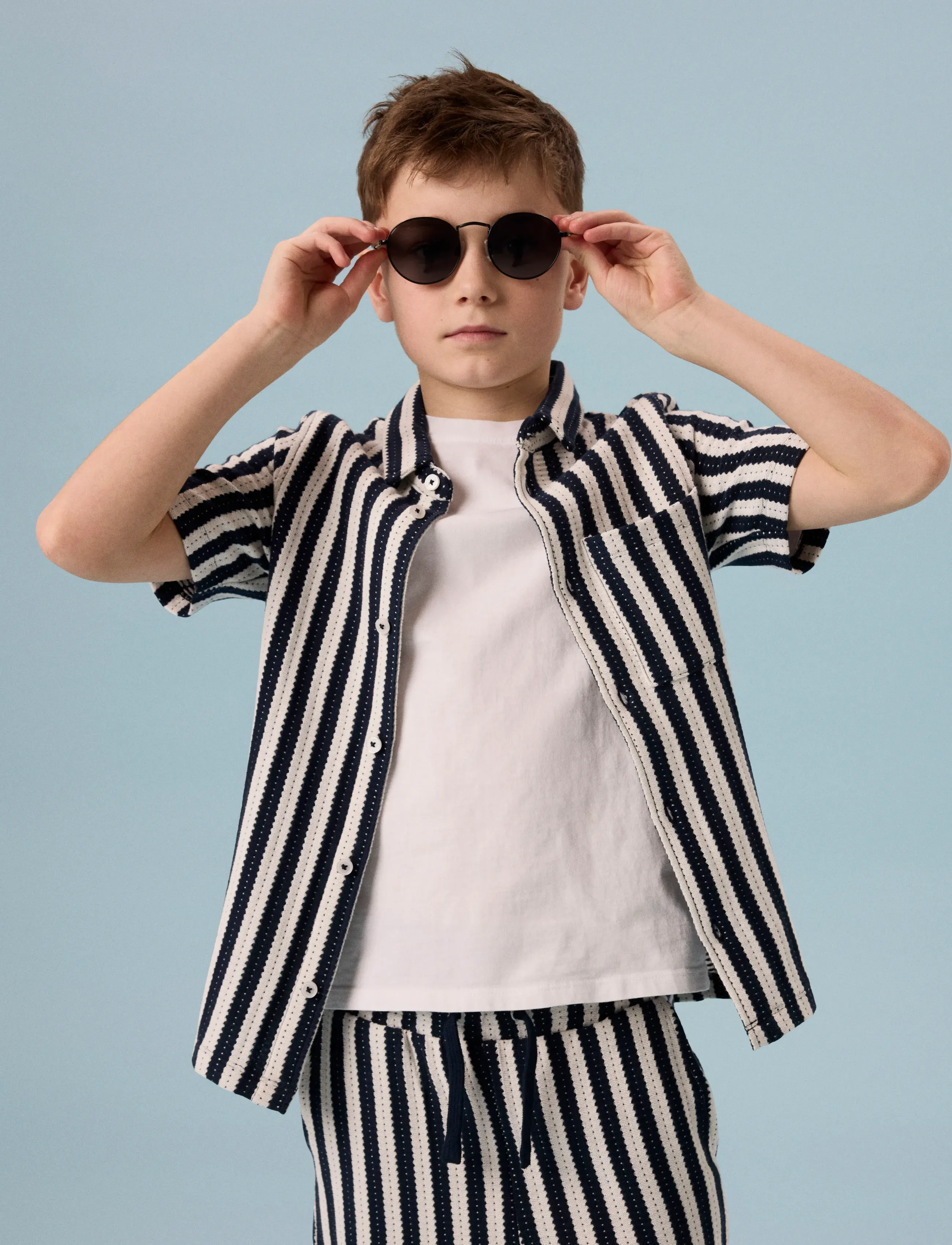name it - NKMJAX SS NREG SHIRT - kurzärmlige hemden - cloud dancer - 3