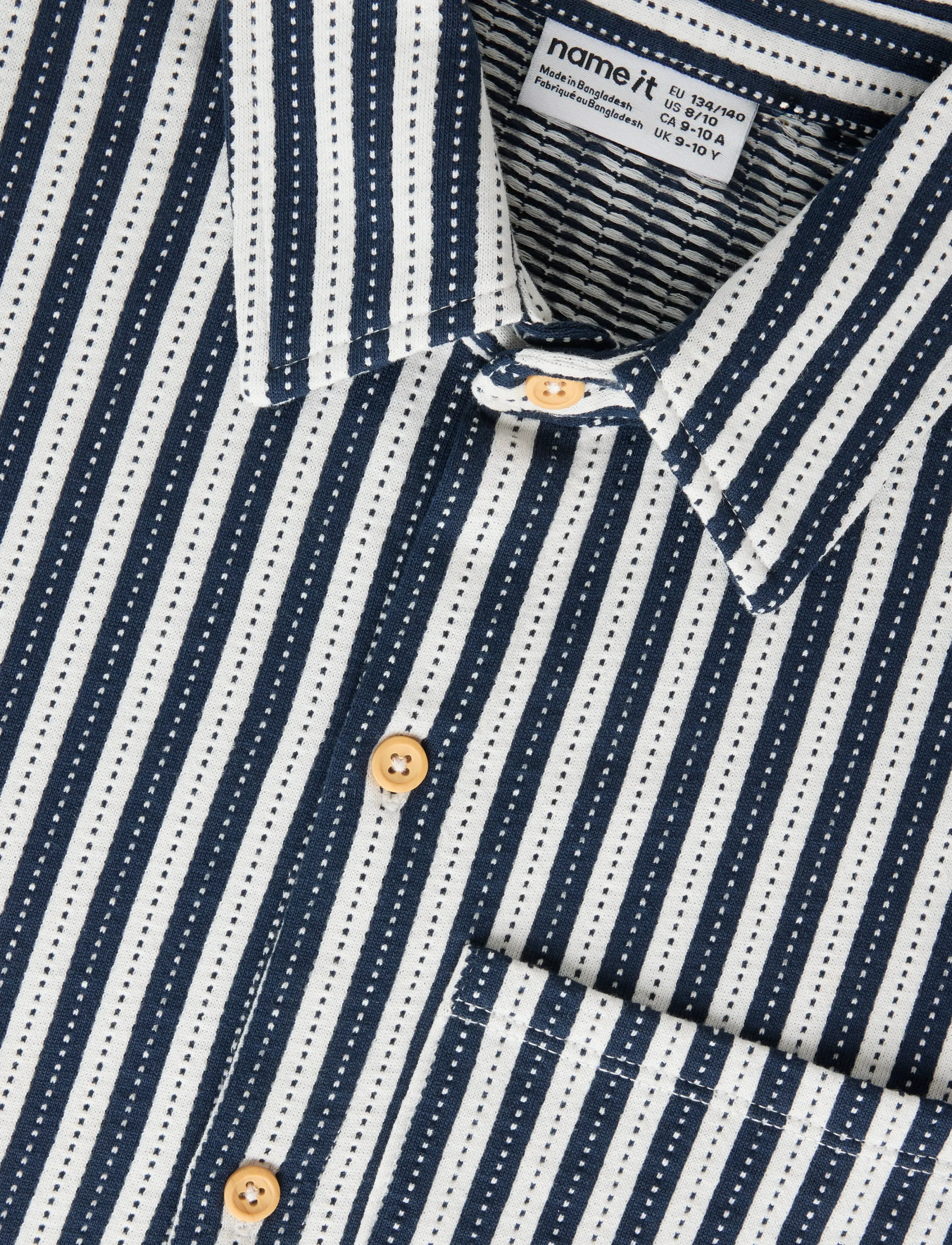 name it - NKMJAX SS NREG SHIRT - kurzärmlige hemden - cloud dancer - 4