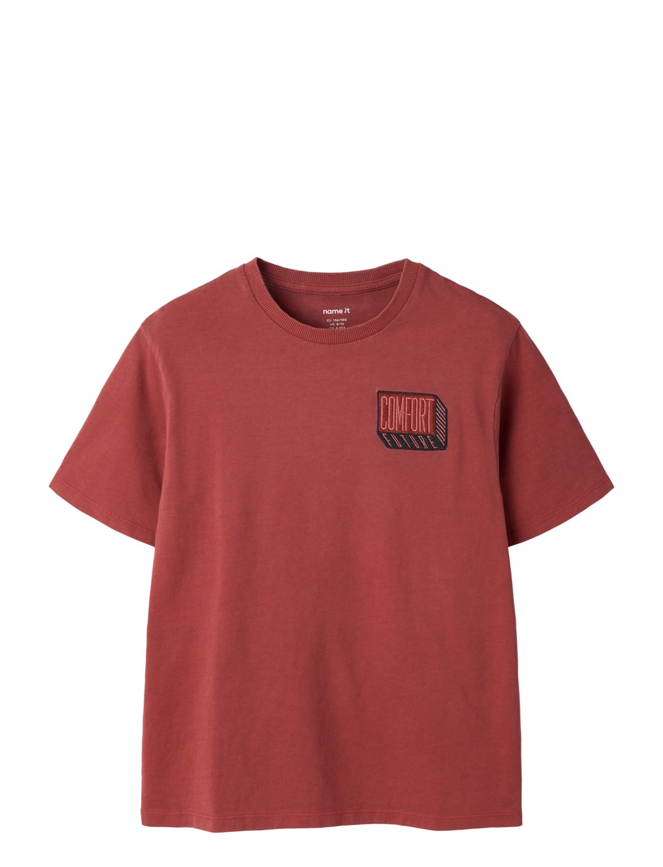 name it NKMJOEEL SS NREG TOP - Kortärmade t-shirts - SCOOTER / red