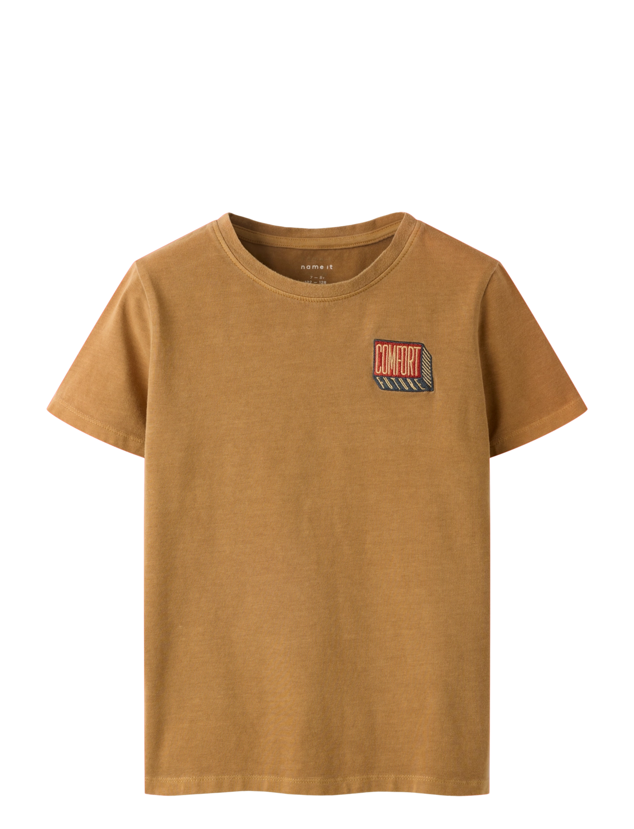 name it NKMJOEEL SS NREG TOP - Kortärmade t-shirts - SEPIA / brown