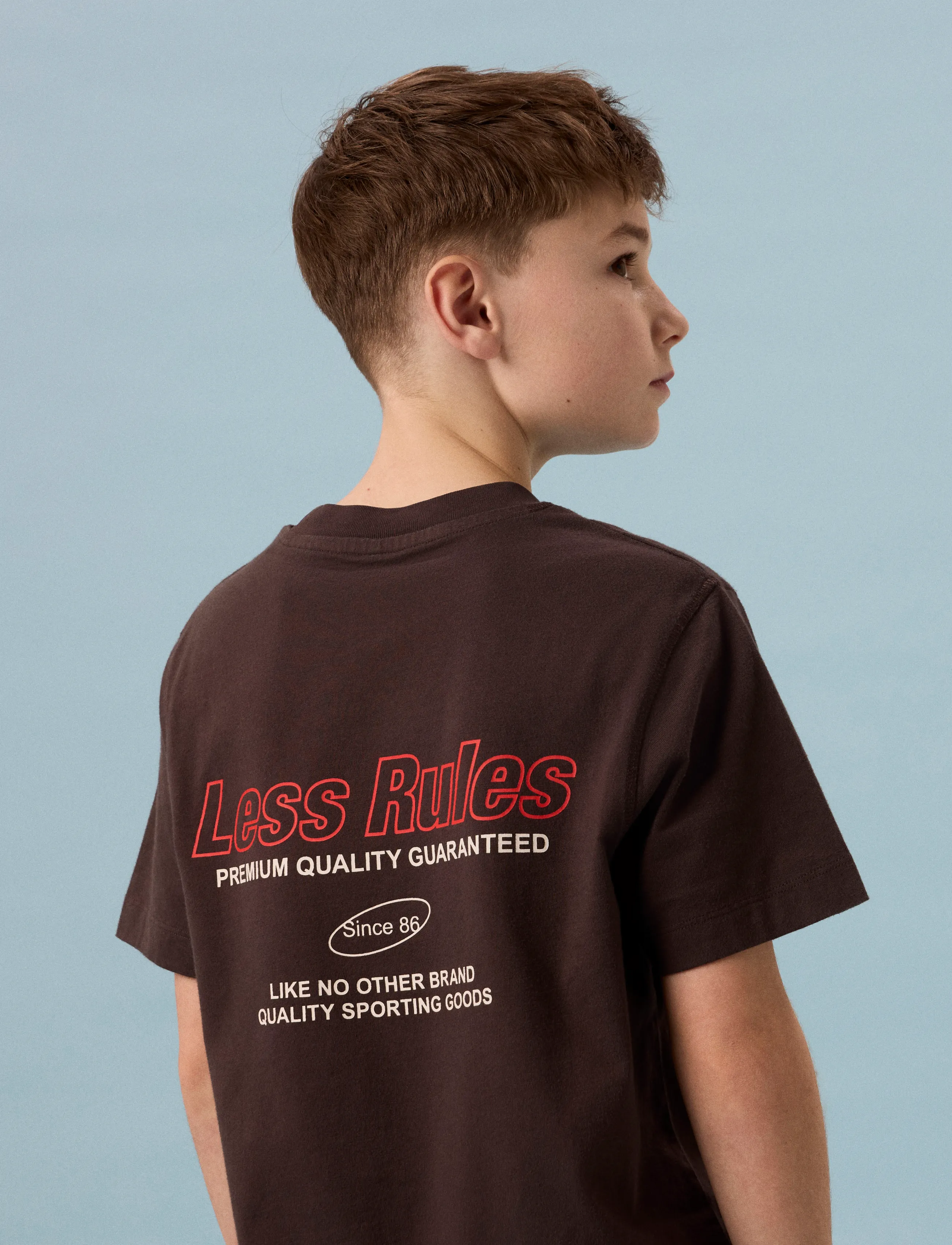 name it NKMJUDE SS NREG TOP - Kortärmade t-shirts - CHOCOLATE BROWN / brown