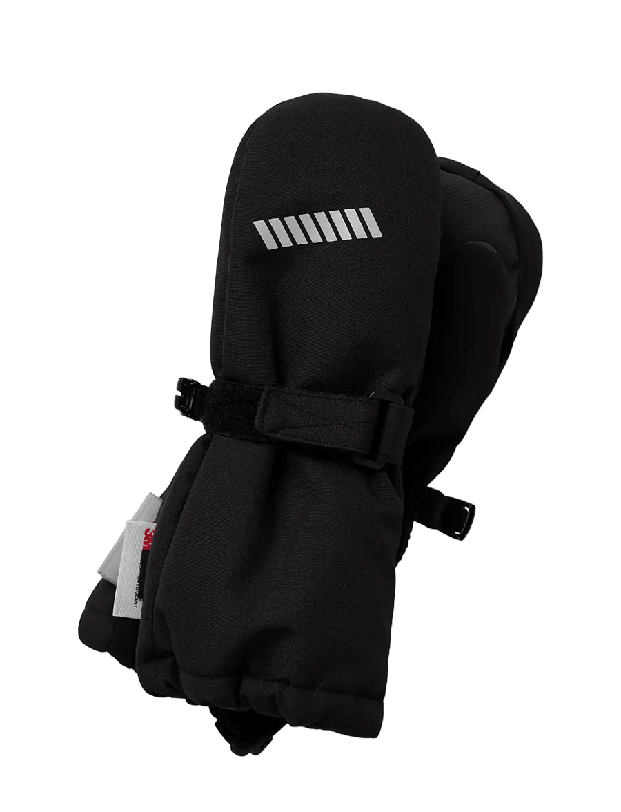 name it - NMNSNOW10 MITTEN FO NOOS - kindad - black - 1