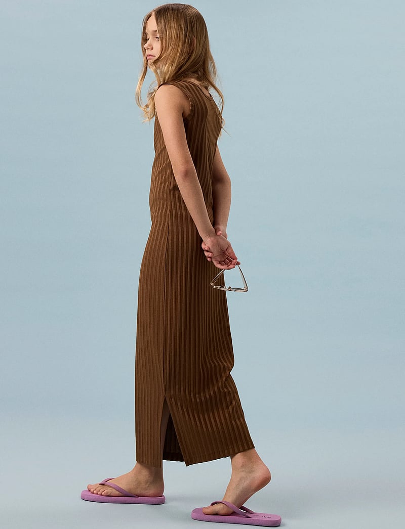 name it - NKFJENNA SL SLIM MAXI DRESS - Ærmeløse hverdagskjoler - sepia - 2