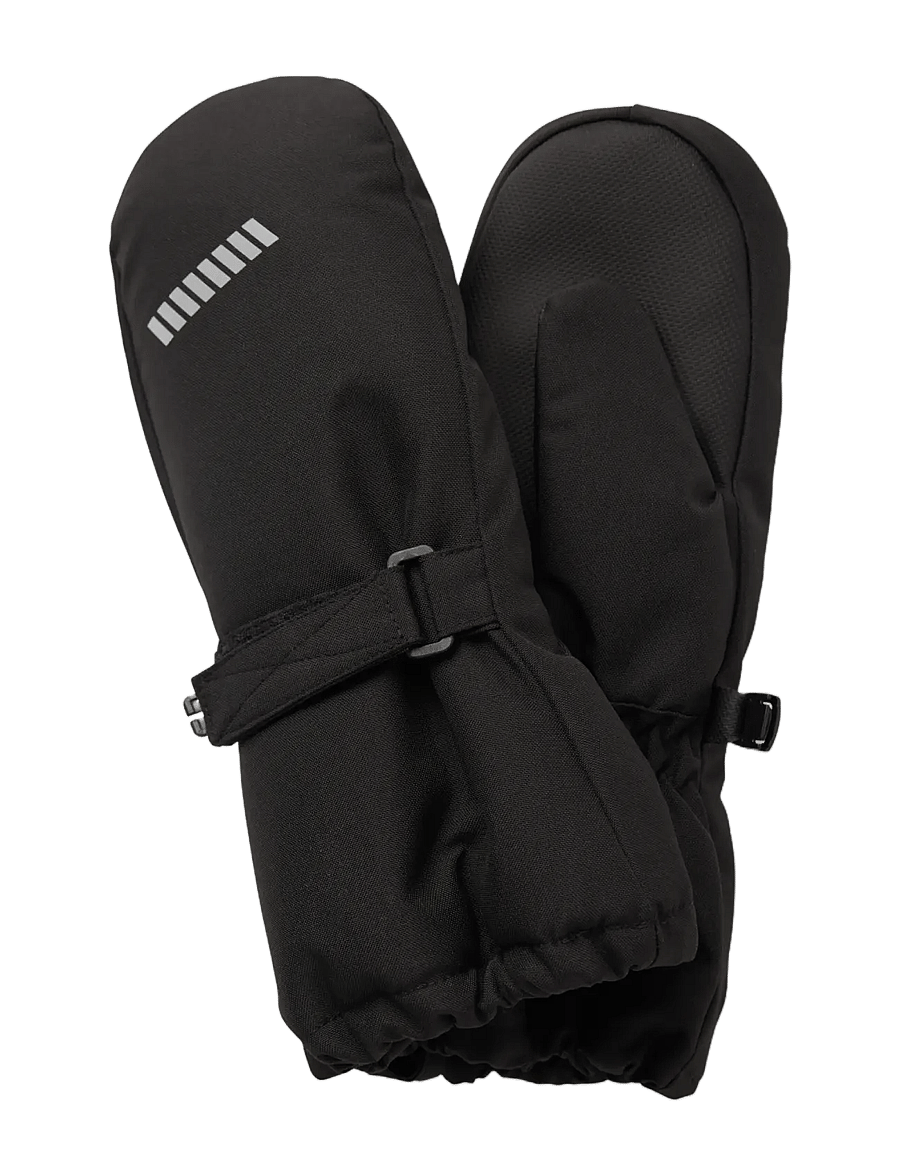 name it - NKNSNOW10 MITTEN FO - kindad - black - 2