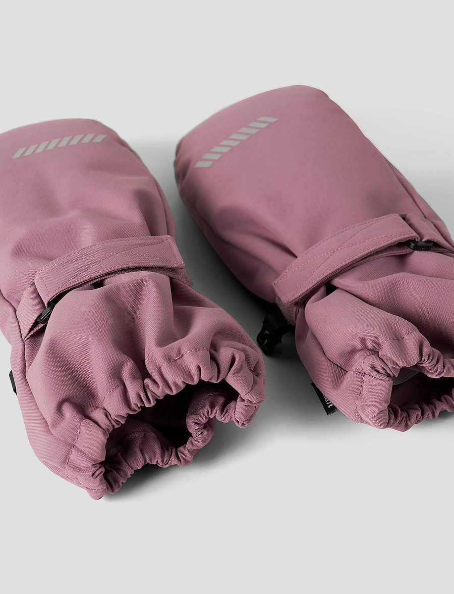 name it - NKNSNOW10 MITTEN FO - kindad - wistful mauve - 3