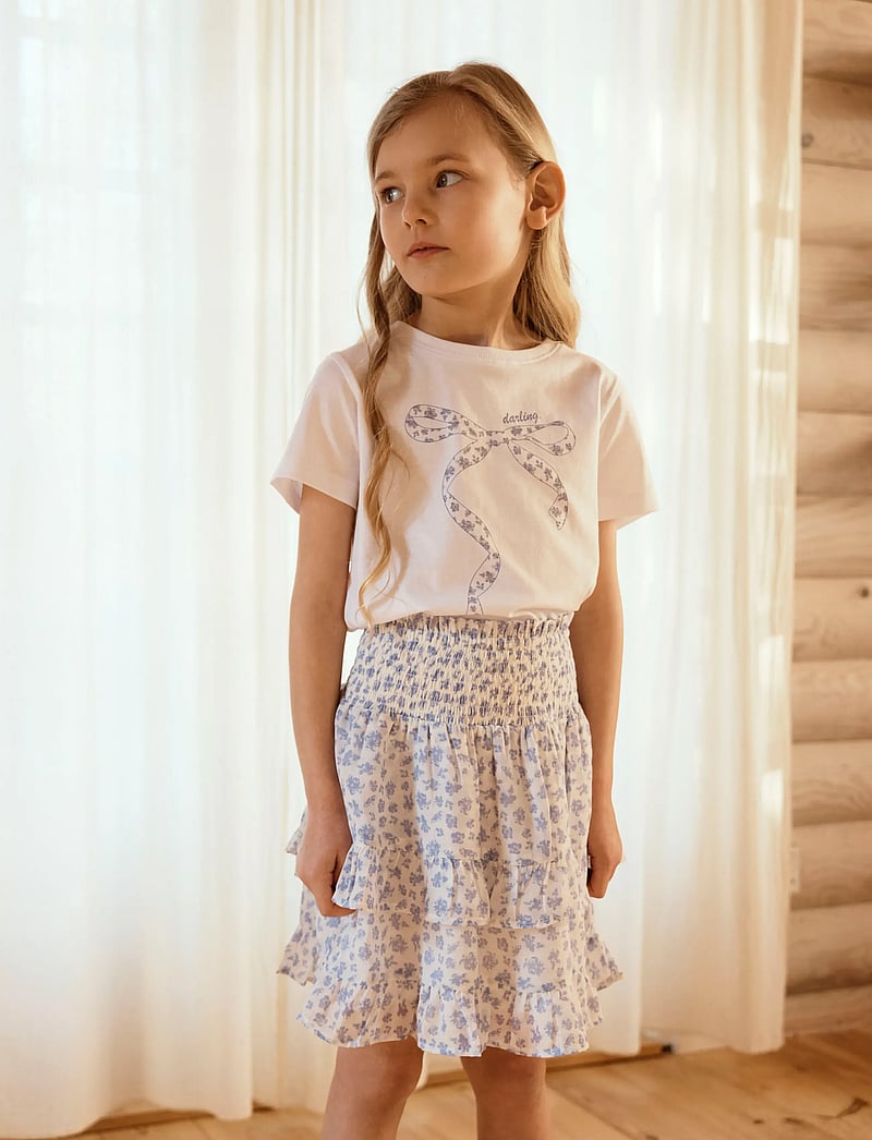 name it - NKFHIKANA SS TOP - kurzärmelige - bright white - 2