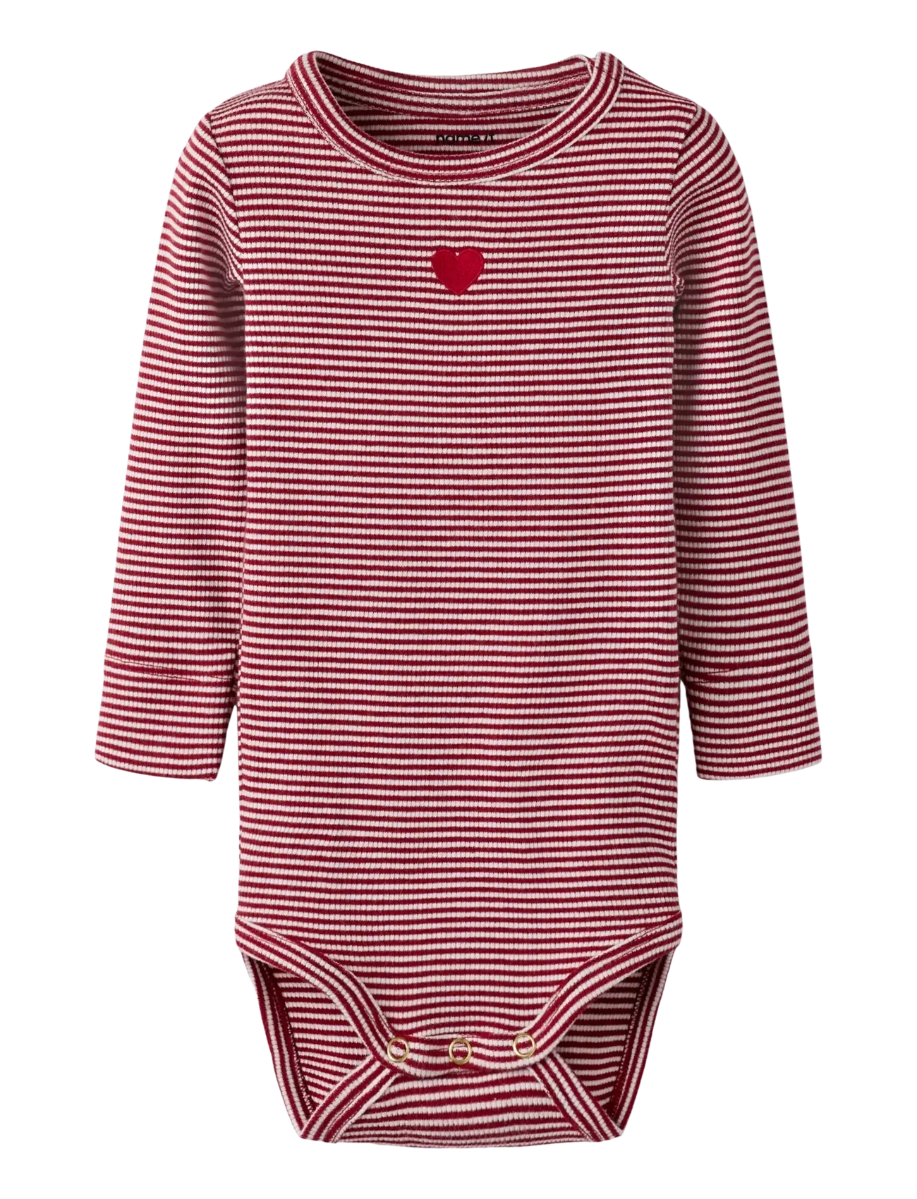 name it NBFJASMINE LS XSL BODY - Kleidung - JESTER RED / white