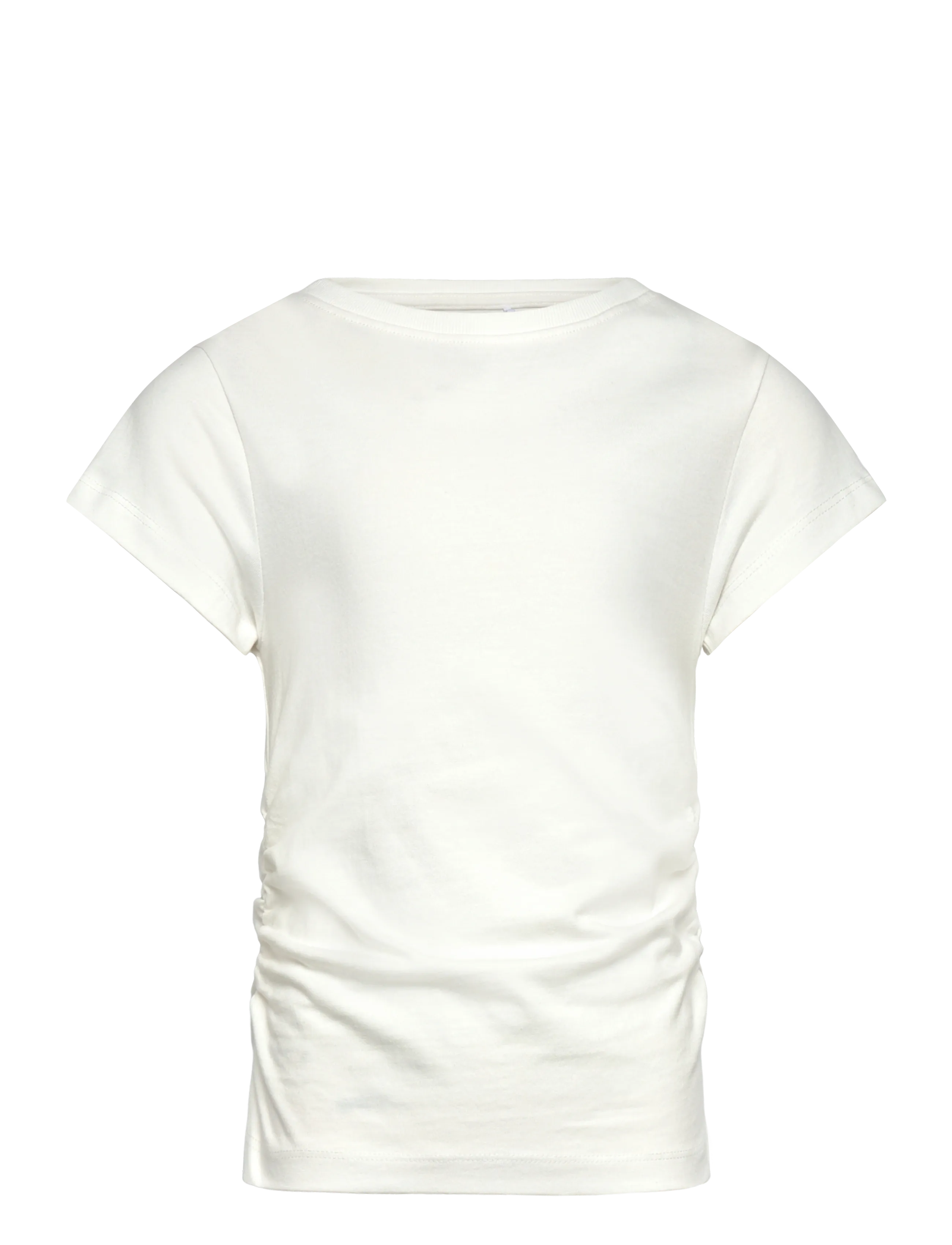 name it NKFHANGA SS TOP - T-shirts - CLOUD DANCER / white