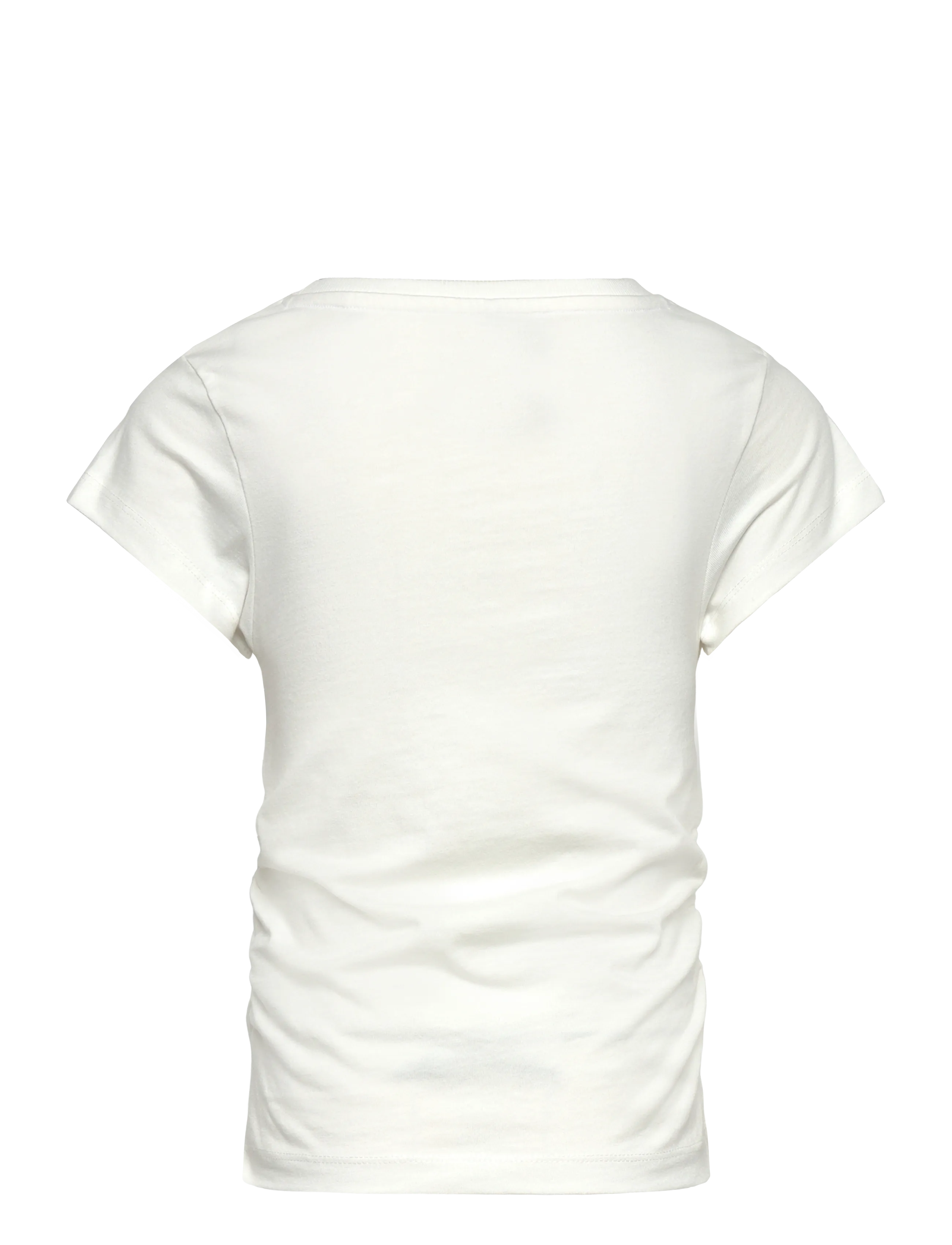 name it - NKFHANGA SS TOP - kurzärmelige - cloud dancer - 1