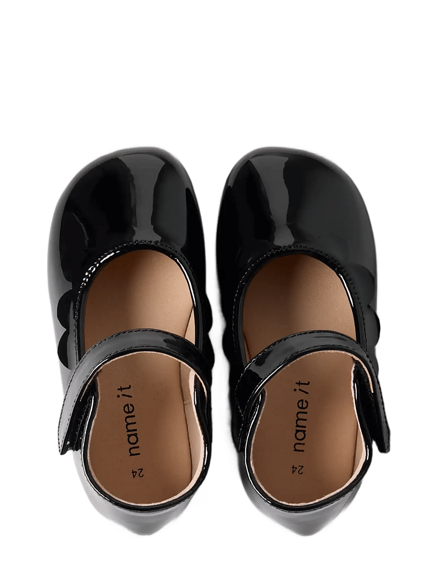 name it - NMFRACHEL PATENT BALLERINA - ballerinas & slipper - black - 3