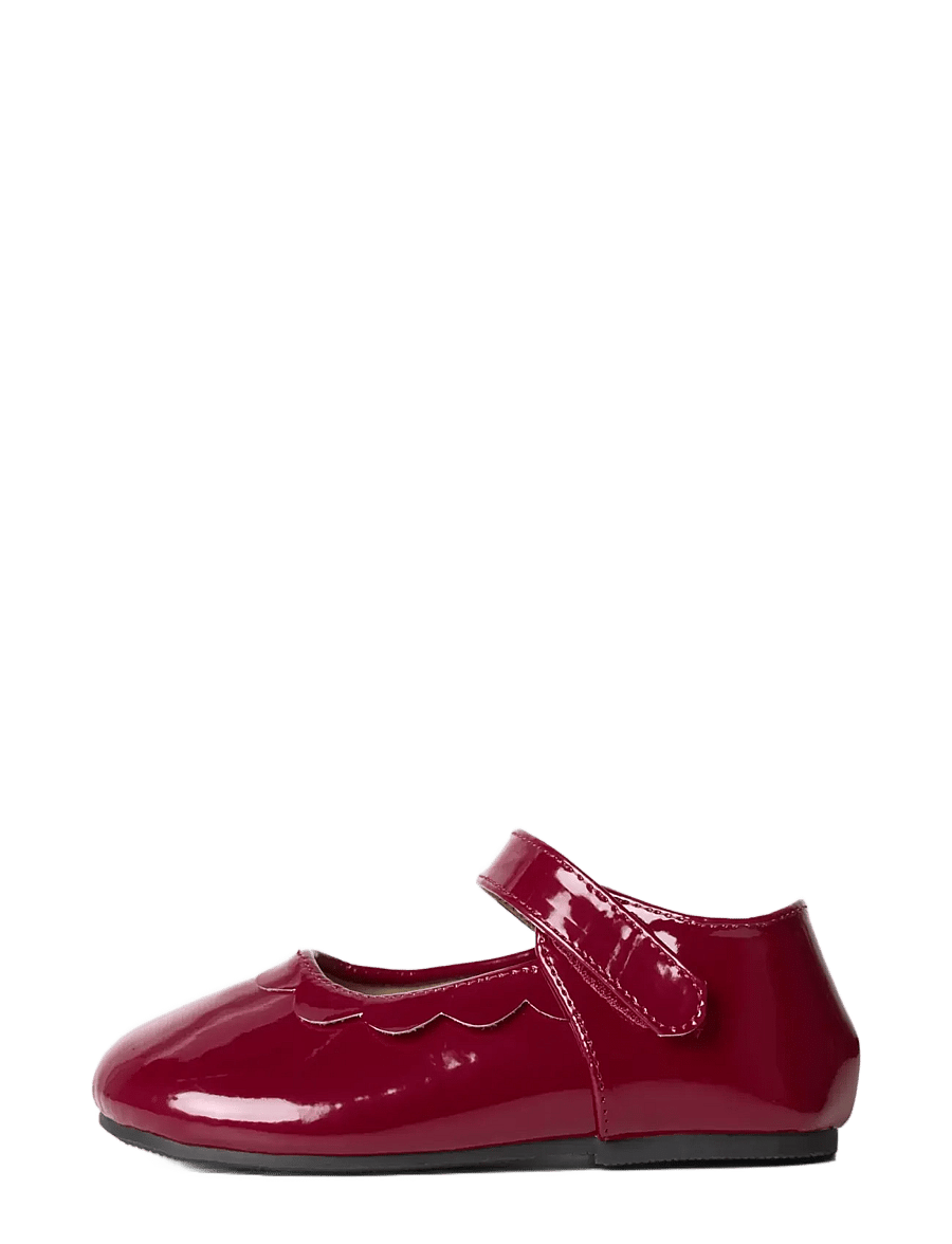 name it - NMFRACHEL PATENT BALLERINA - ballerinas & slipper - tango red - 2