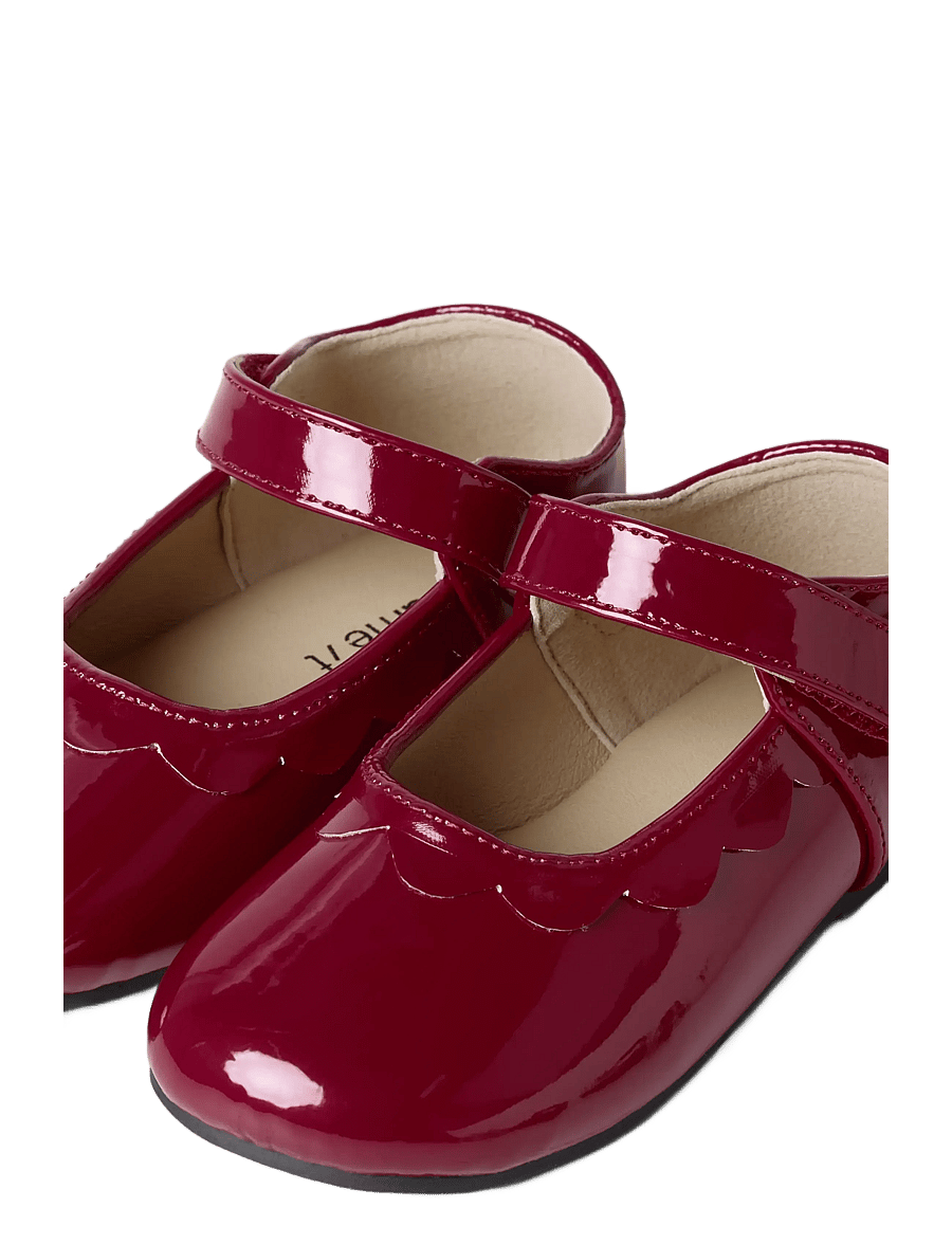 name it - NMFRACHEL PATENT BALLERINA - ballerinas & slipper - tango red - 4