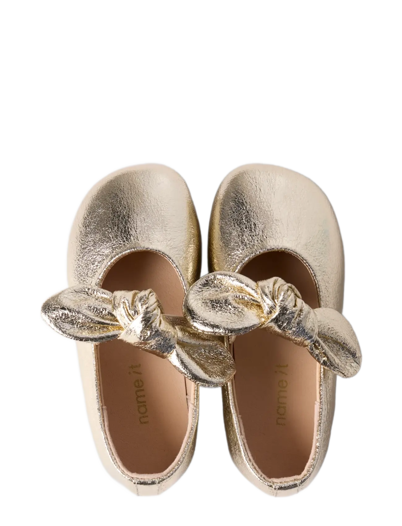 name it - NMFRONJA BALLERINA - ballerinas & slipper - gold colour - 3