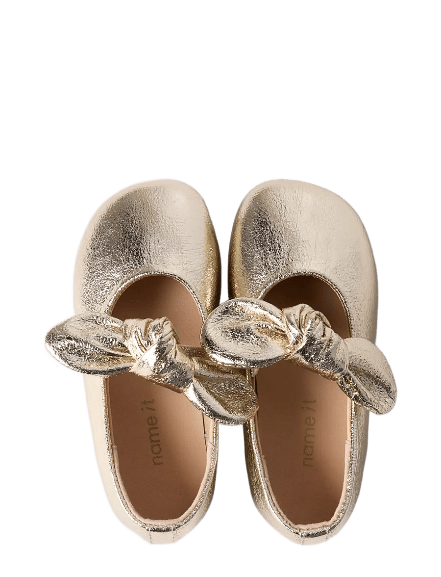 name it - NMFRONJA BALLERINA - ballerinas & slipper - gold colour - 3