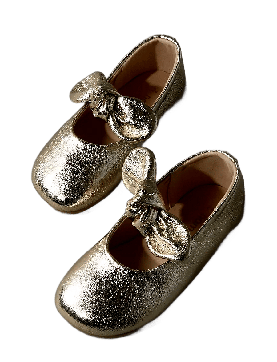 name it - NMFRONJA BALLERINA - ballerinas & slipper - gold colour - 4