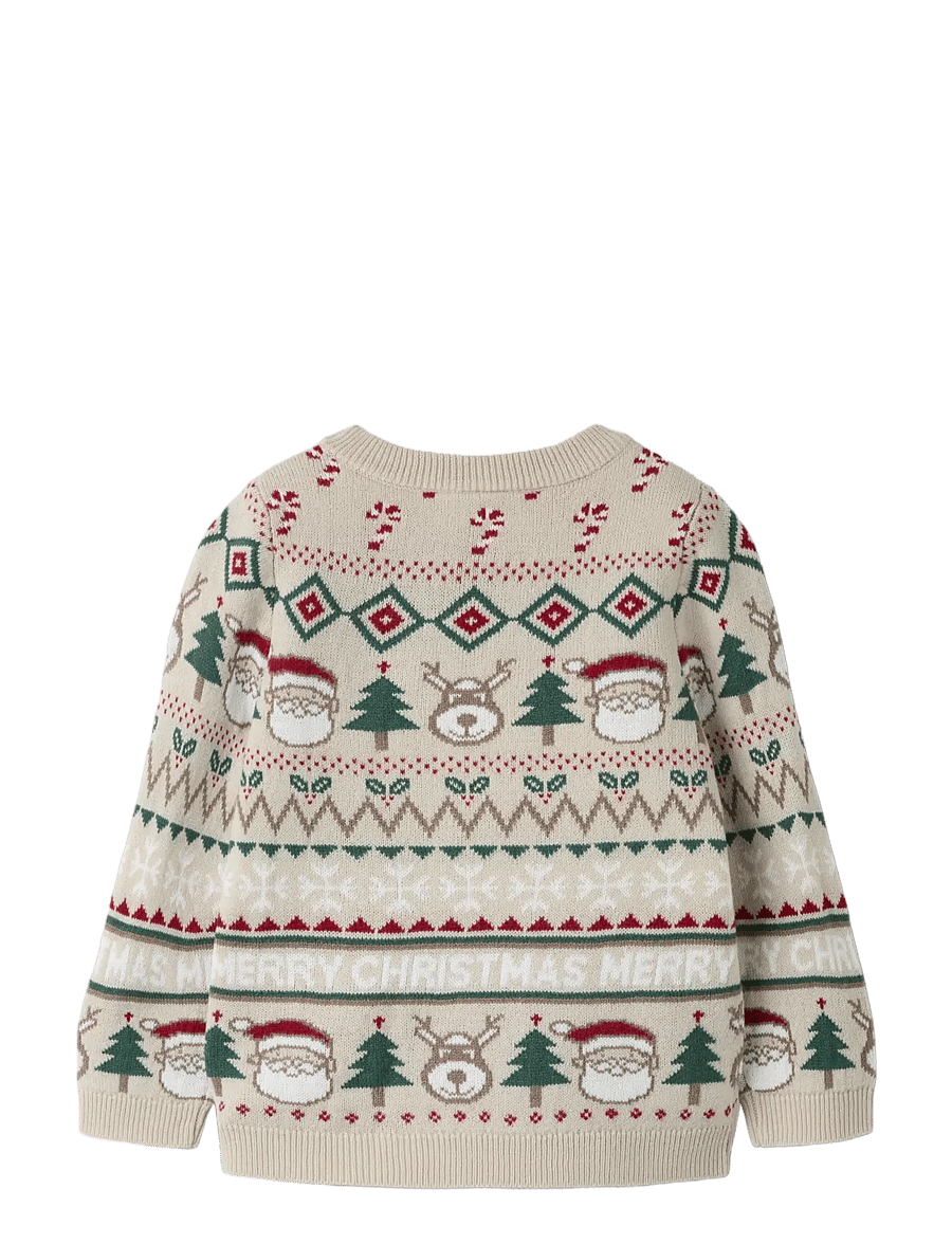 name it - NMNRALKOS LS KNIT - pullover - peyote - 1