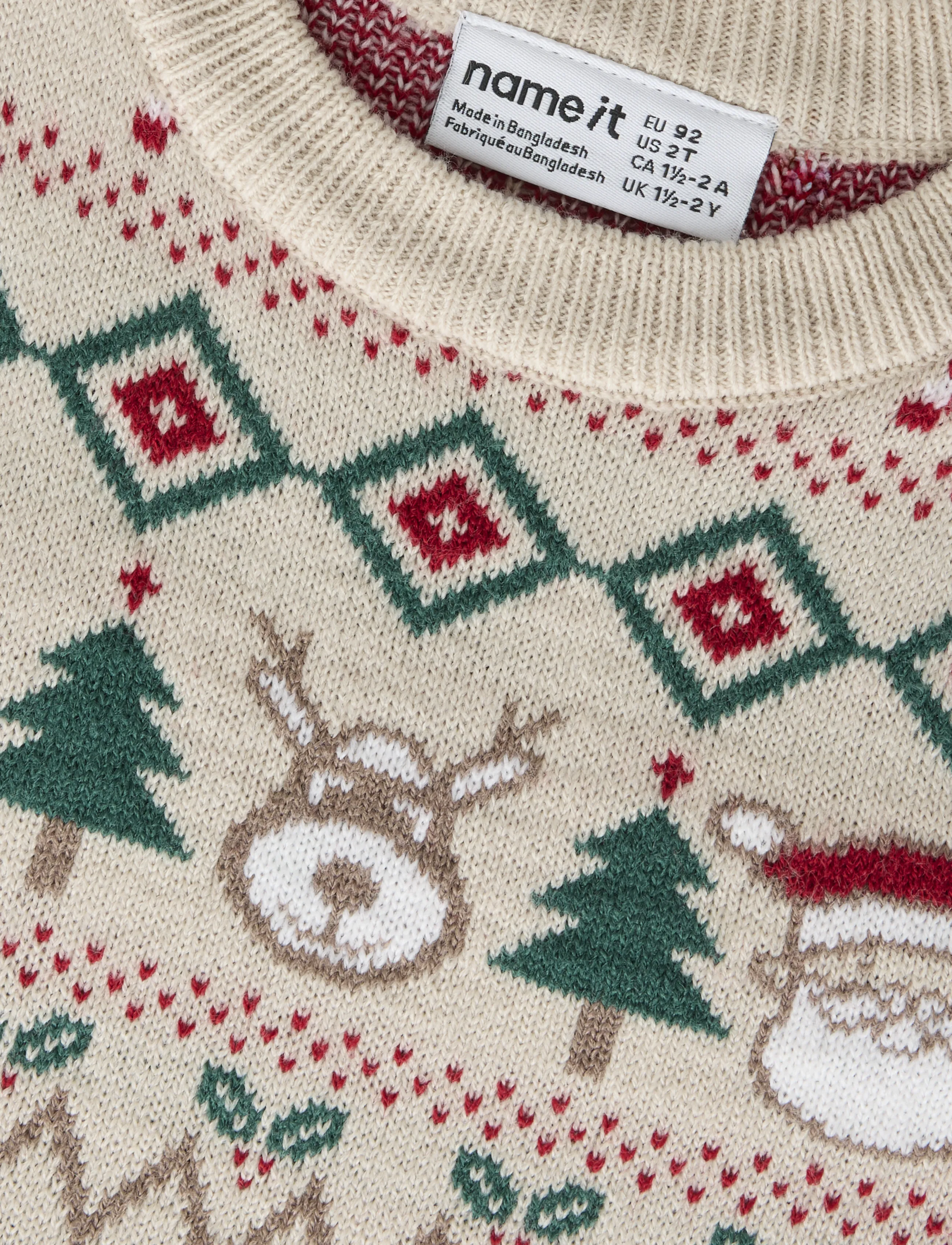 name it - NMNRALKOS LS KNIT - jumpers - peyote - 2