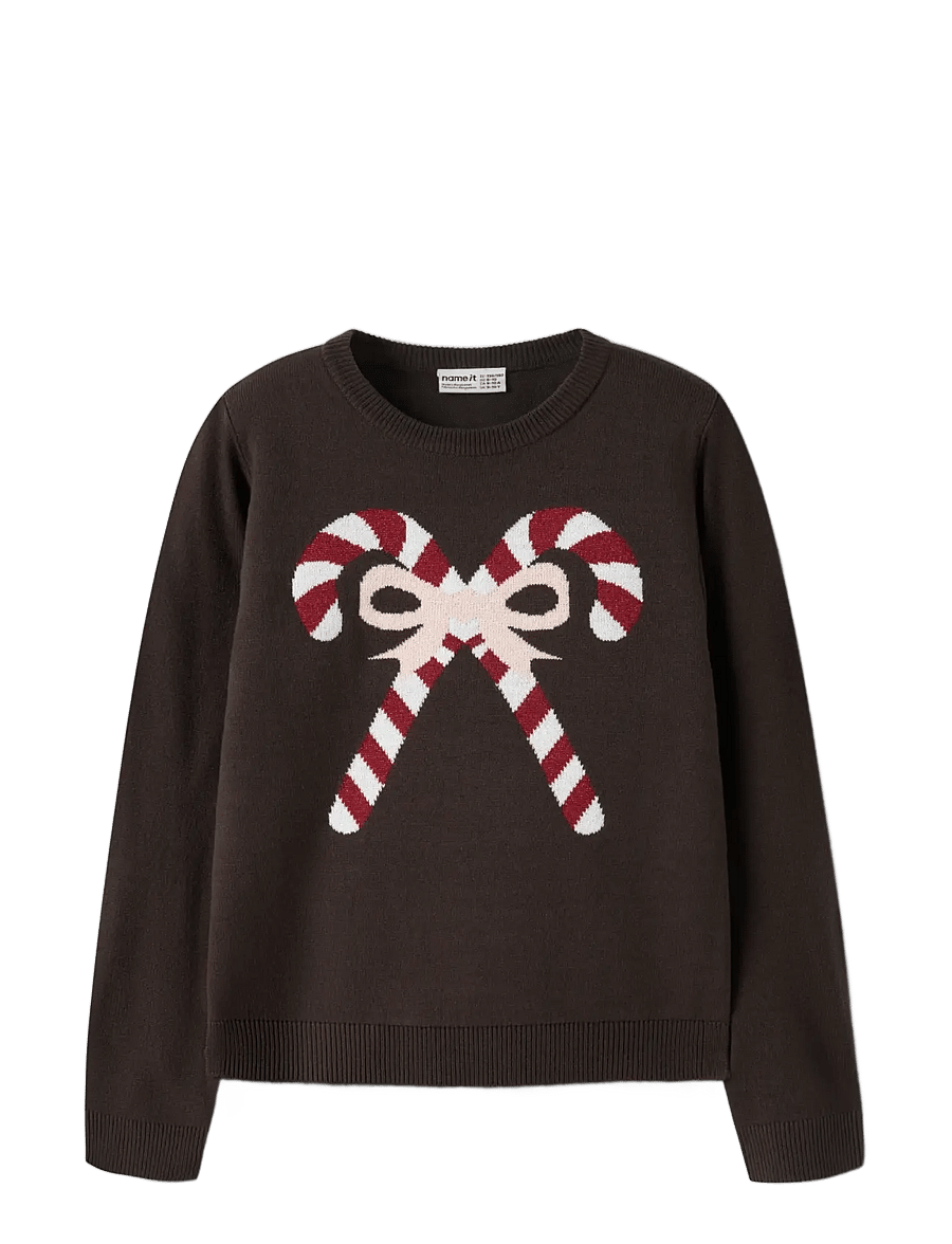 name it - NKFRALLILE LS KNIT - pullover - delicioso - 2