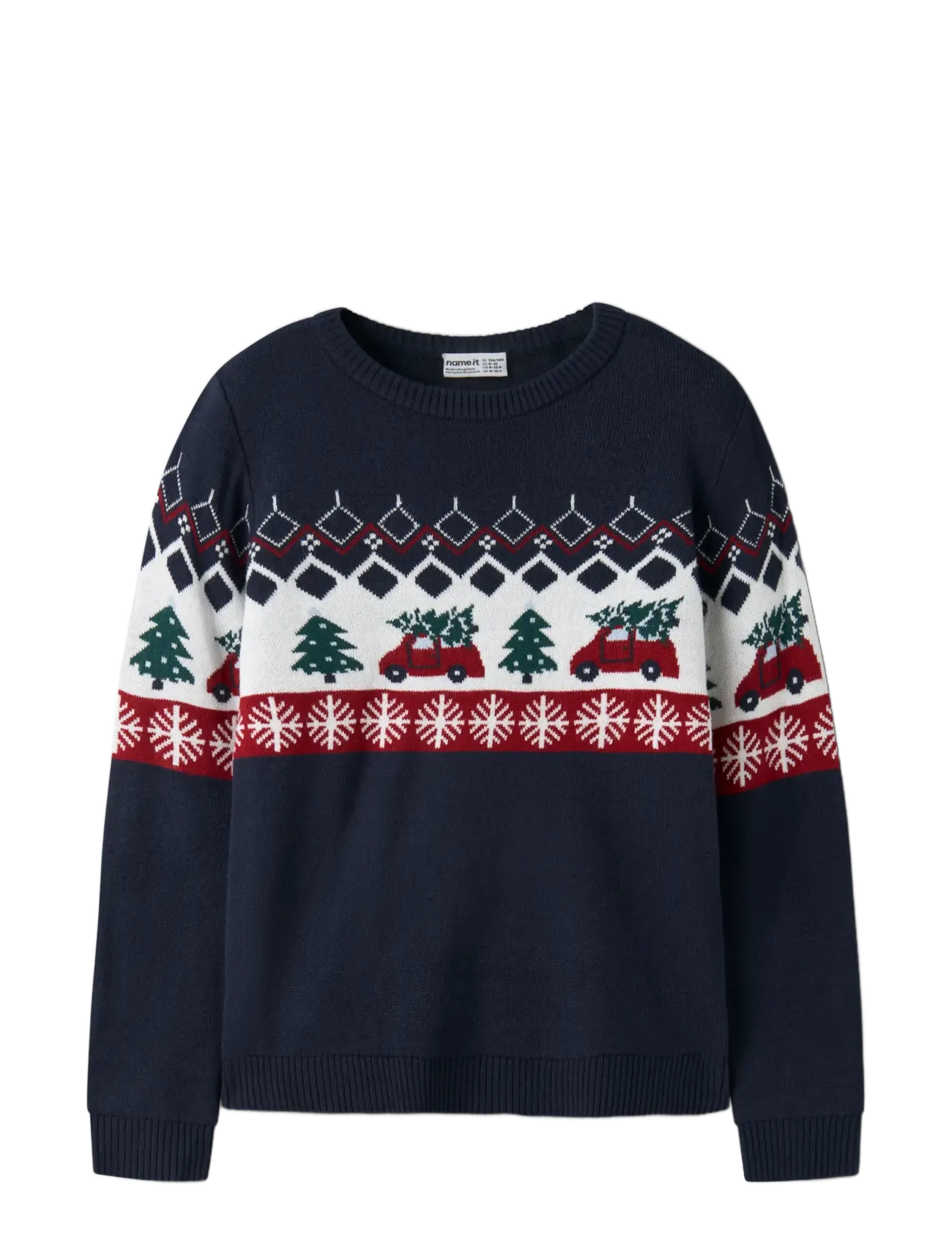name it - NKMRISSI LS KNIT - trøjer - navy blazer - 2