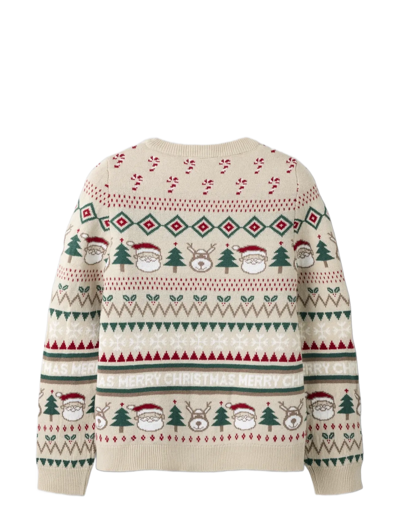 name it - NKNRALKOS LS KNIT - jumpers - peyote - 1