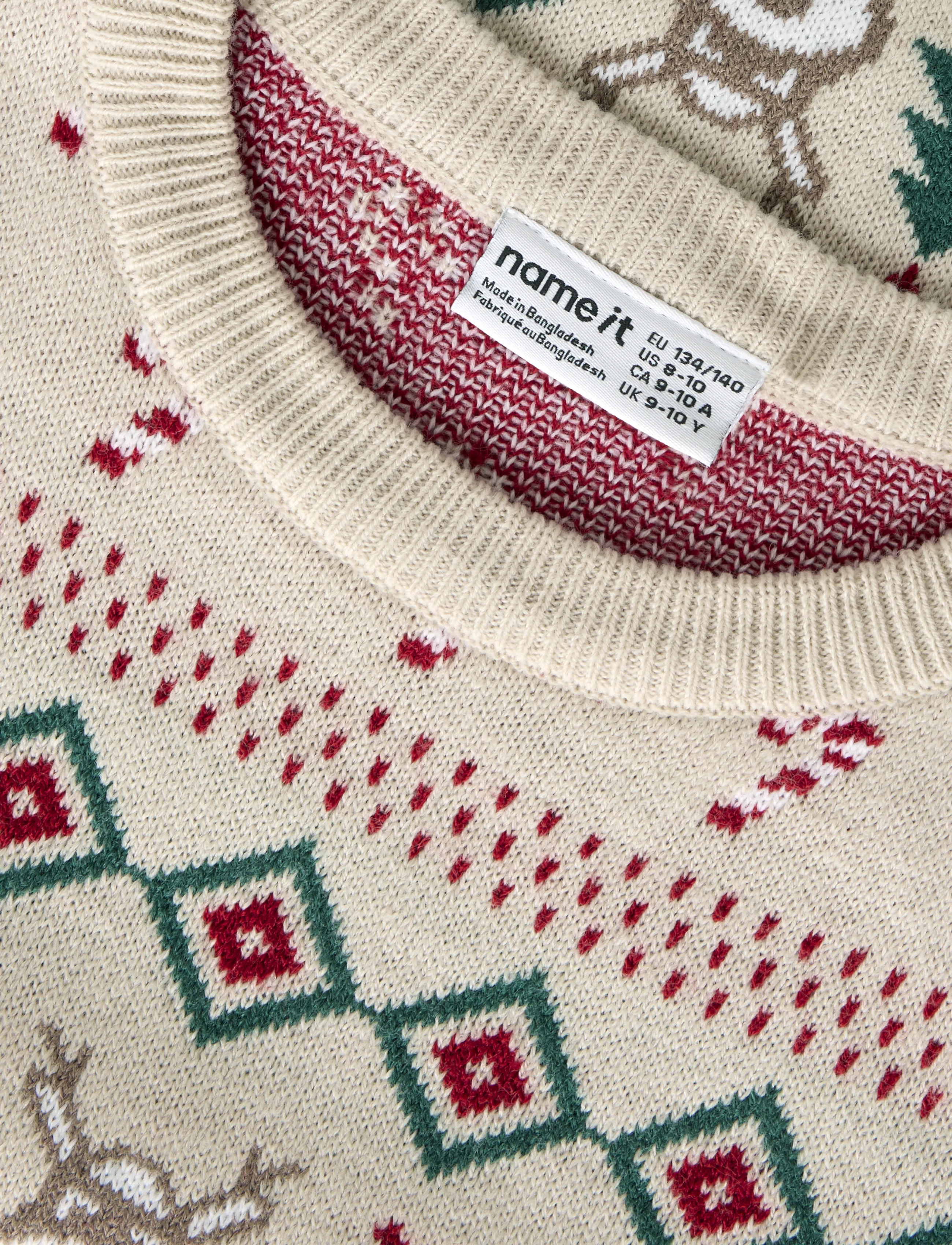 name it - NKNRALKOS LS KNIT - pullover - peyote - 3