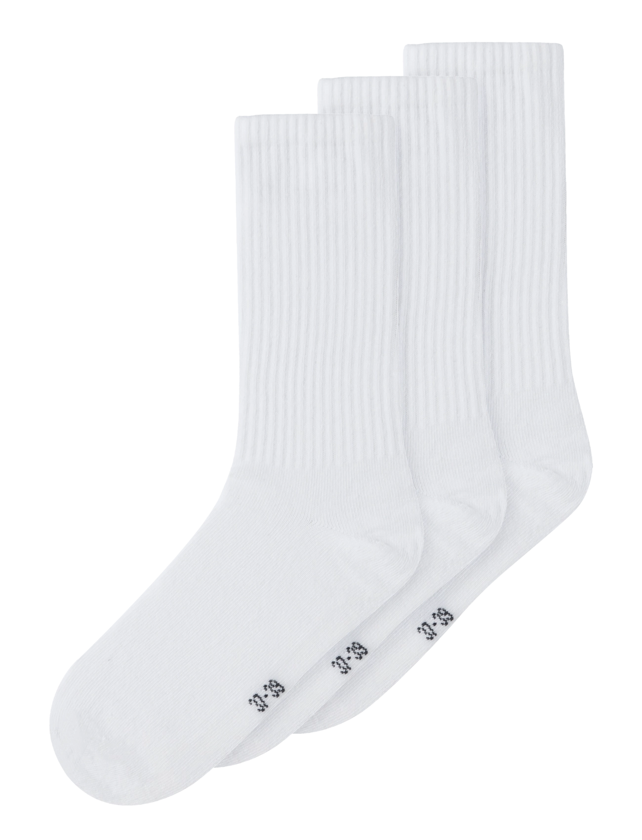 name it NKNFRANKIE 3P SOCK NOOS - Strømper - BRIGHT WHITE / white