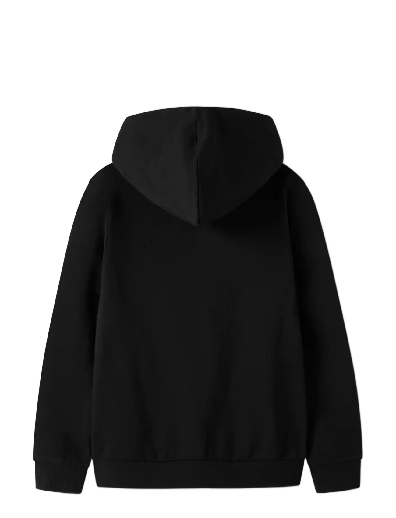 name it - NKMFLO LS SWEAT CARD WH BRU - fliisjakid - black - 1