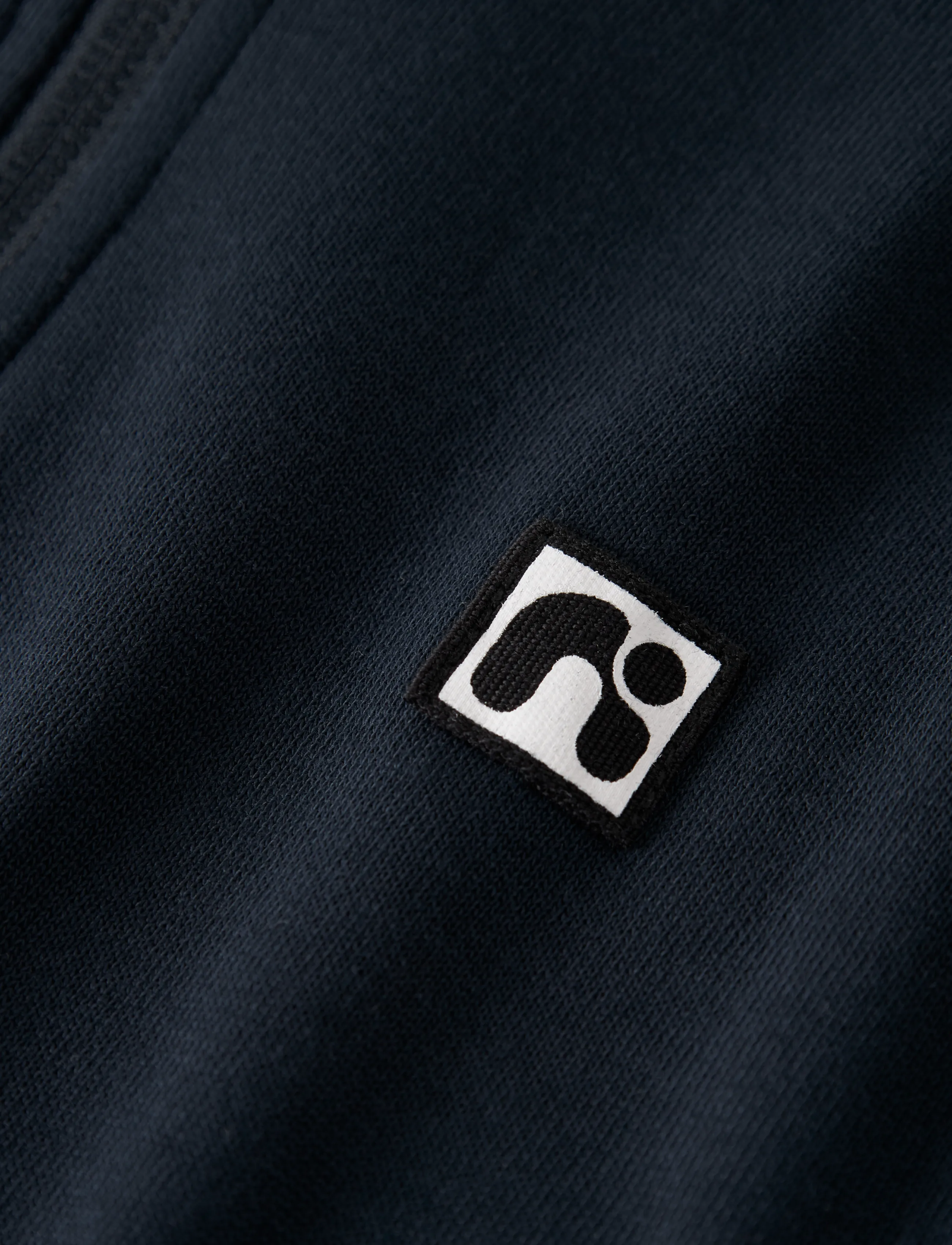 name it - NKMFLO LS SWEAT CARD WH BRU - fleecejakker - dark sapphire - 3