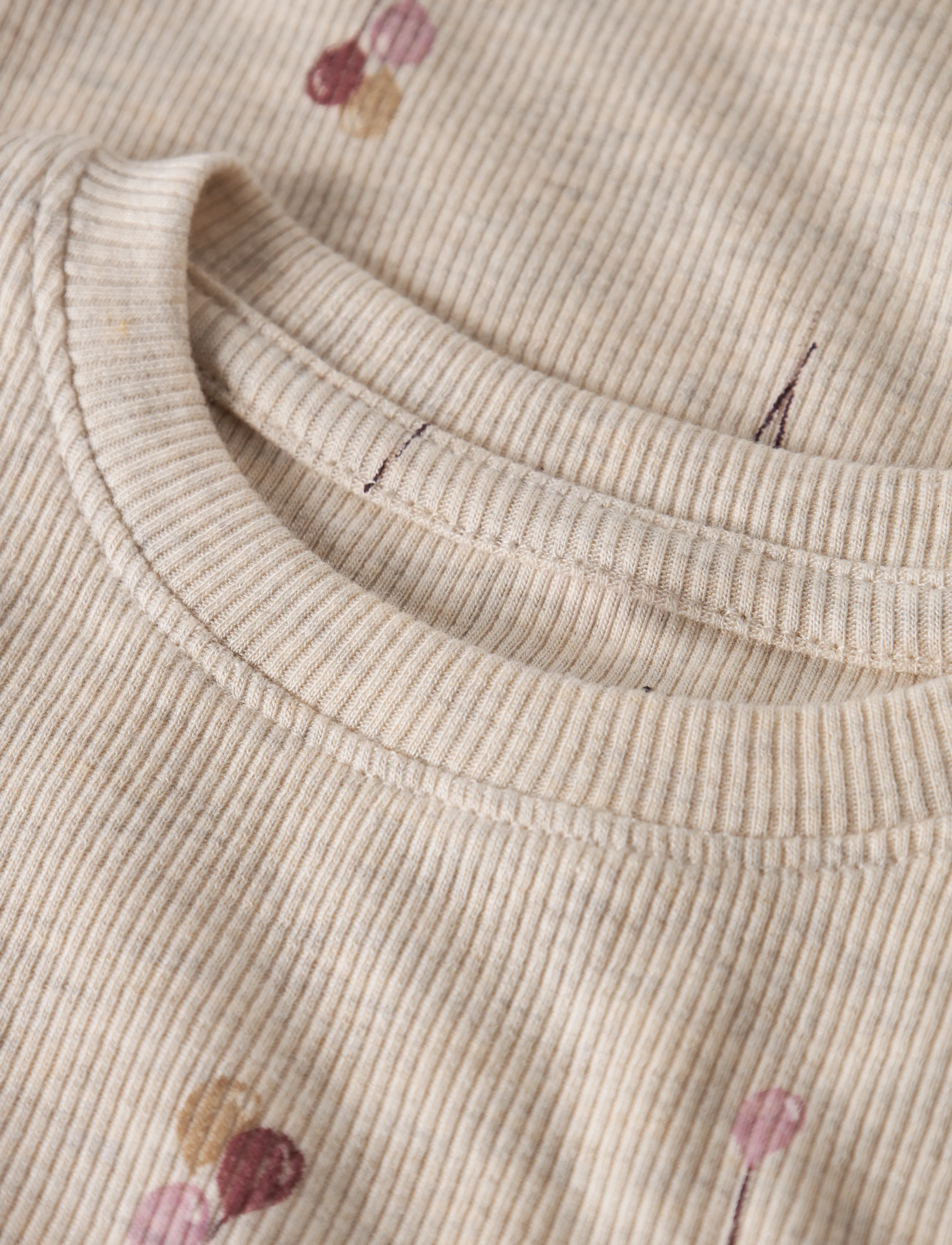 name it - NMFNABILA LS XSL TOP - långärmade t-shirts - peyote melange - 3