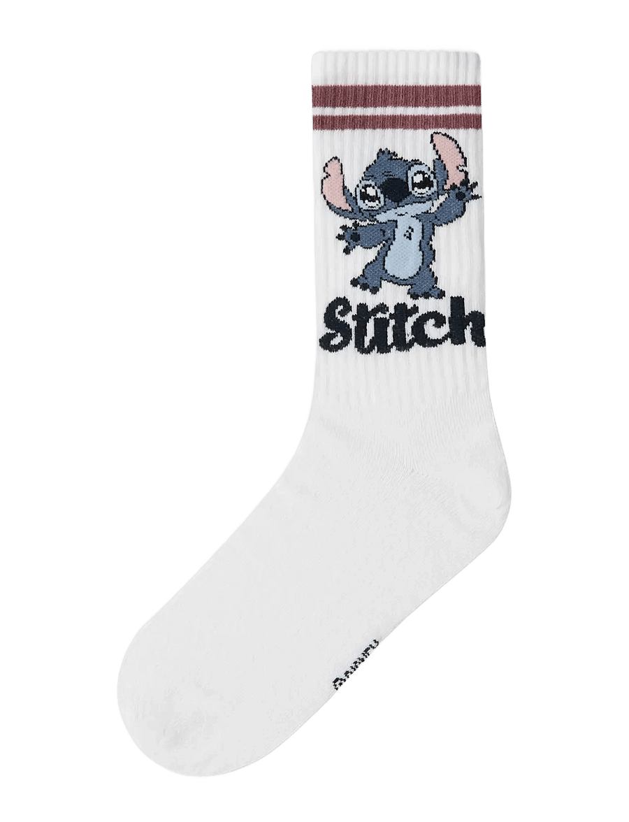 name it - NKFADIS STITCH TENNIS 3P SOCK WDI - strümpfe - bright white - 1