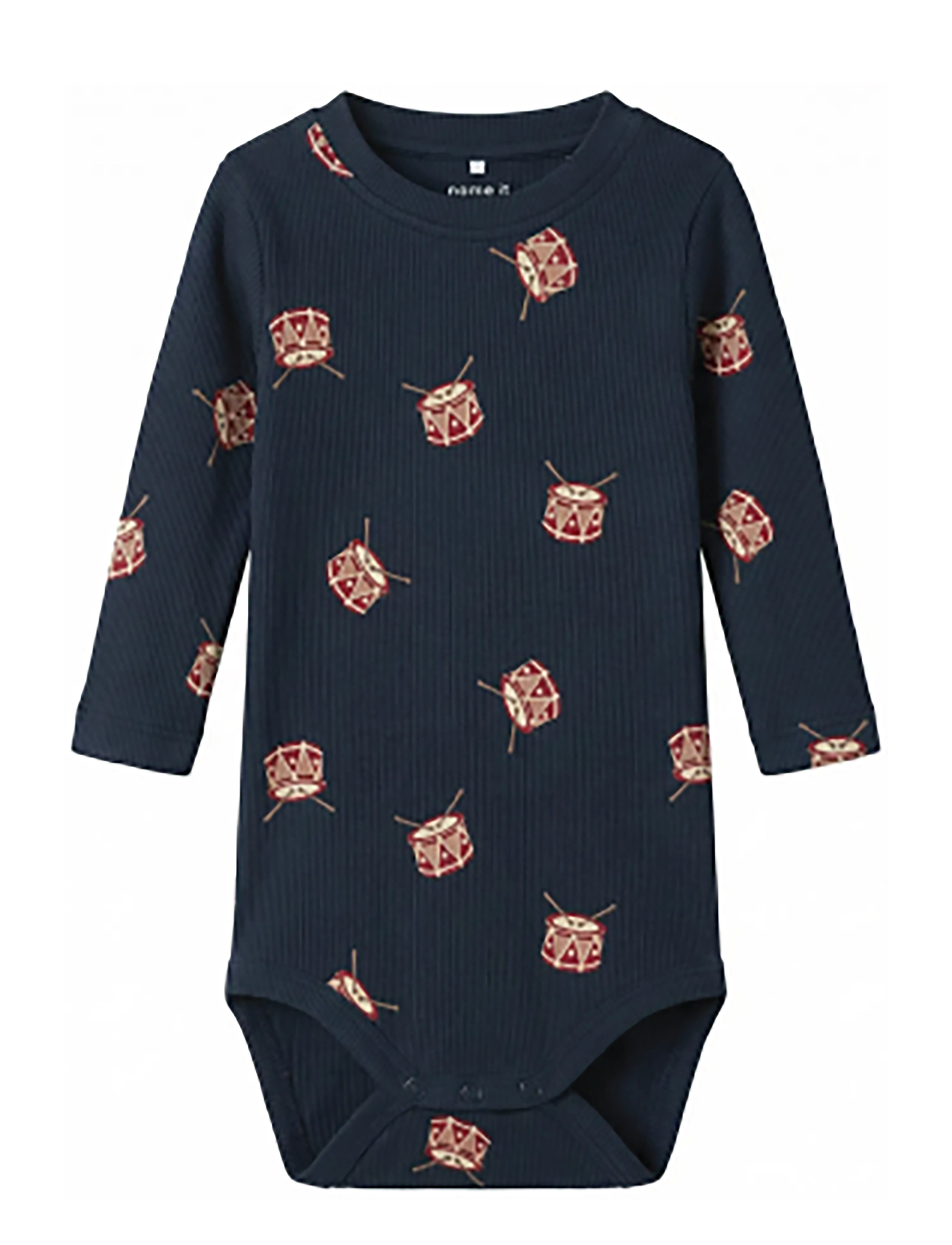 name it NBMRISTMAS LS BODY - Pikkade varrukatega bodid - NAVY BLAZER / navy